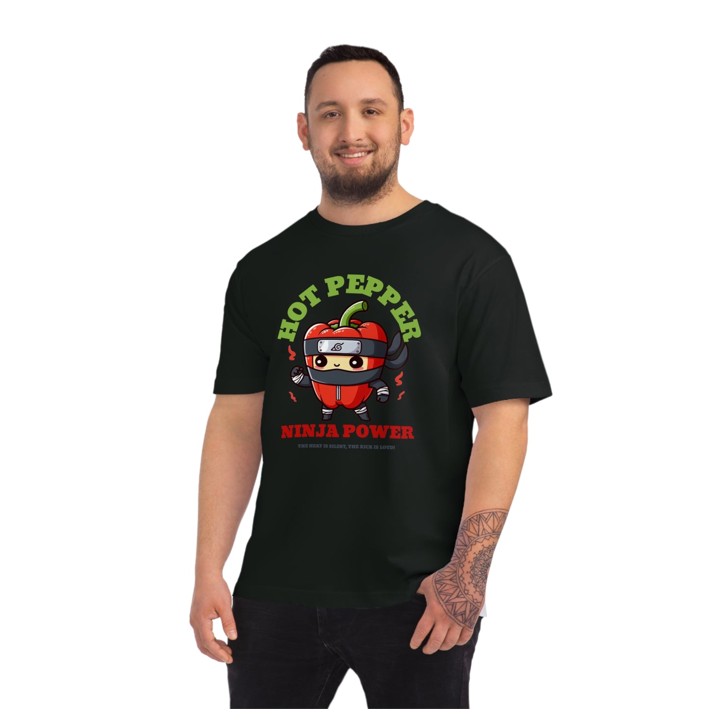 Hot Pepper Ninja Power Men's T-Shirt | Bold & Unique Graphic Tee