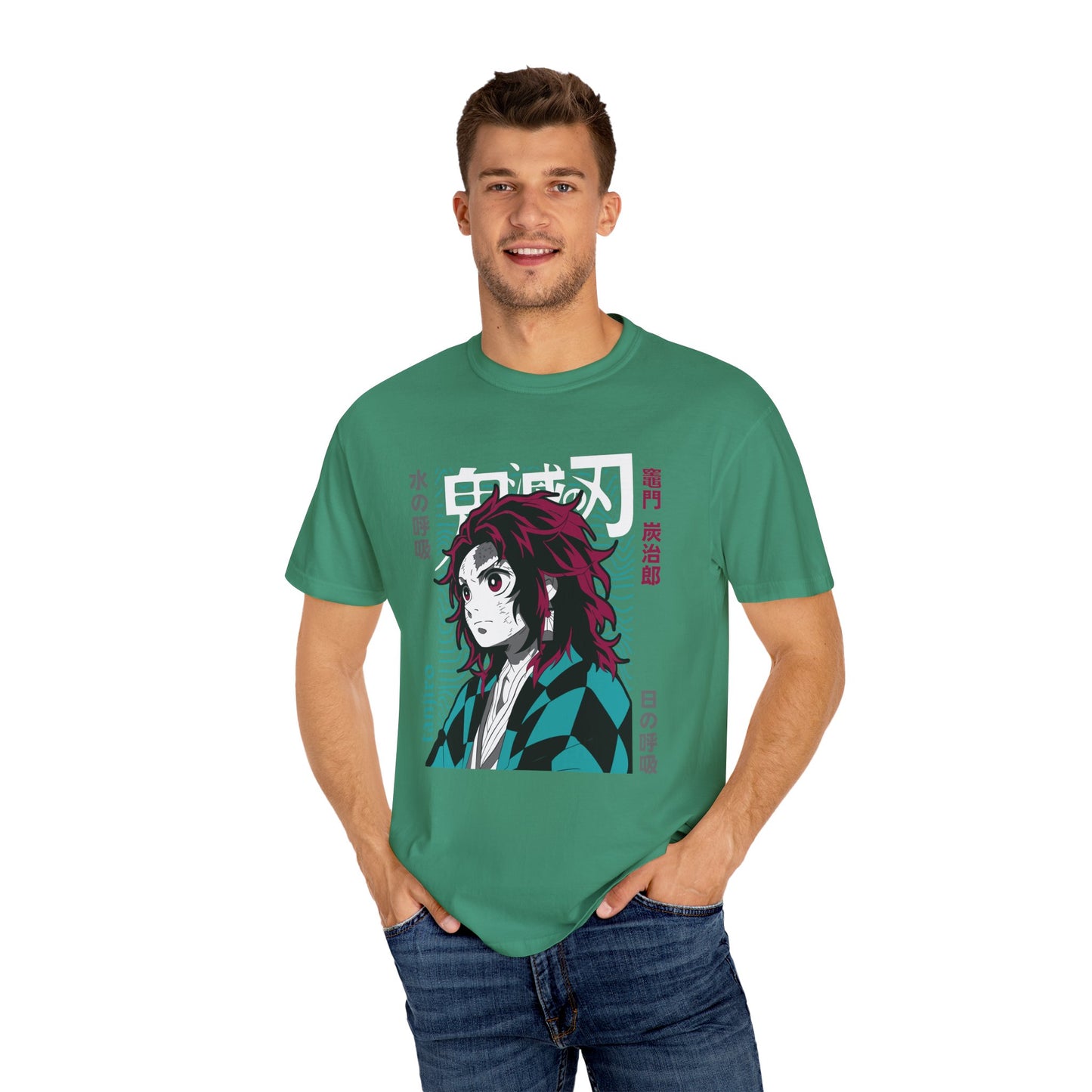 Unisex Anime-Inspired Tanjiro Design T-Shirt