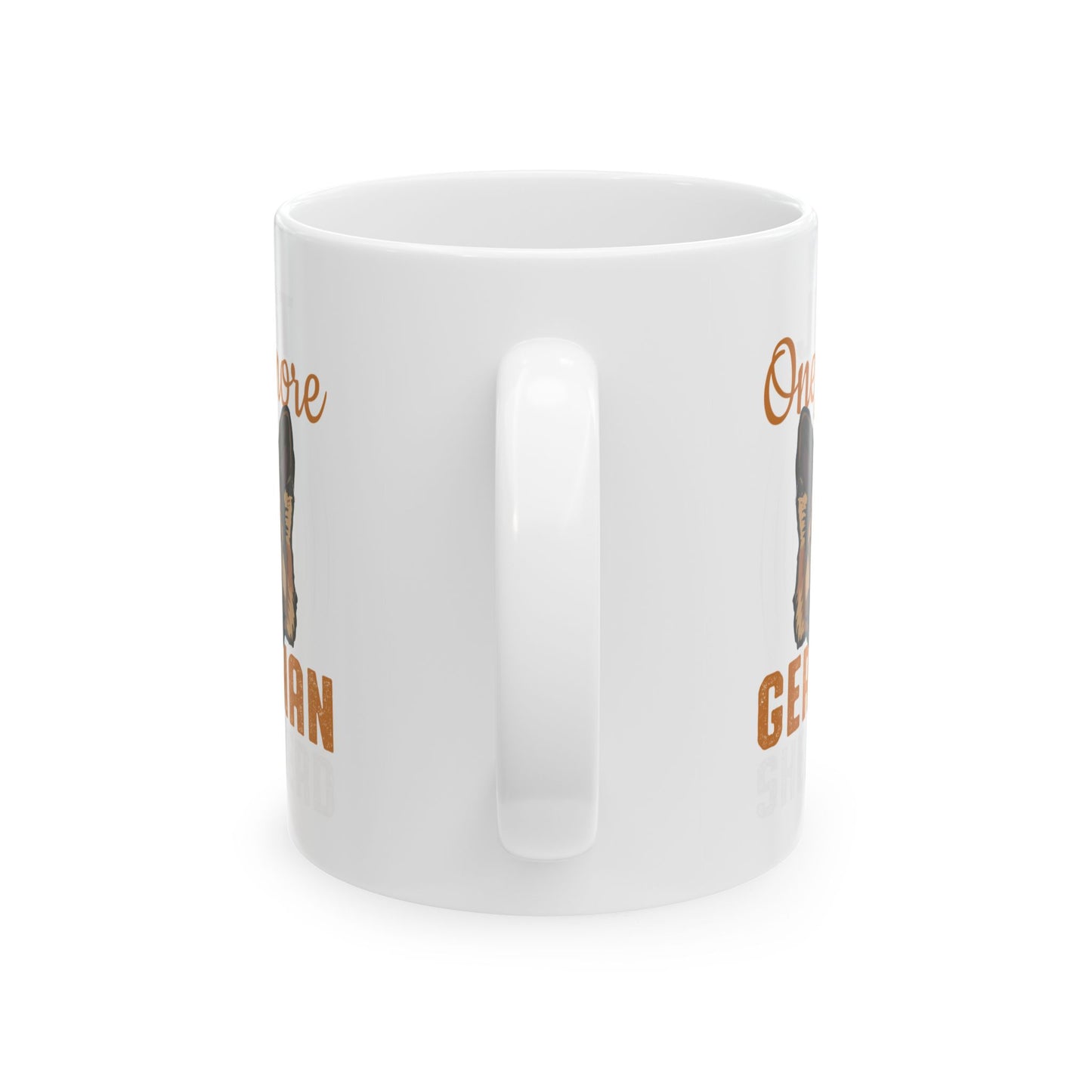 Personalized Dog Lover's German Shepherd Ceramic Mug Perfect for Pet Owners 11oz