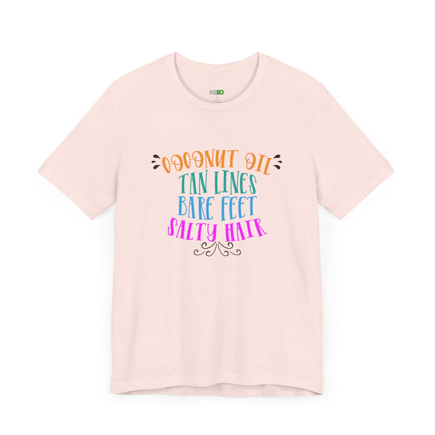 Coconut Die Summer Vibes Women's Tee – Trendy T-shirt for Tropical Beach Style