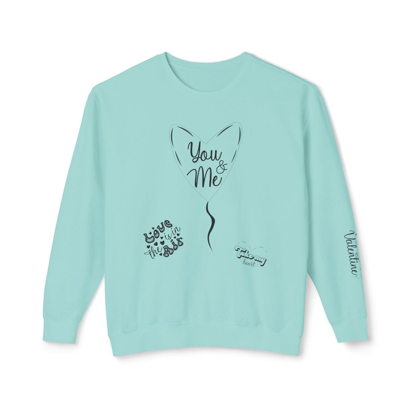 Women Sweatshirt You And Me - Perfect for Valentine's Day Outfit