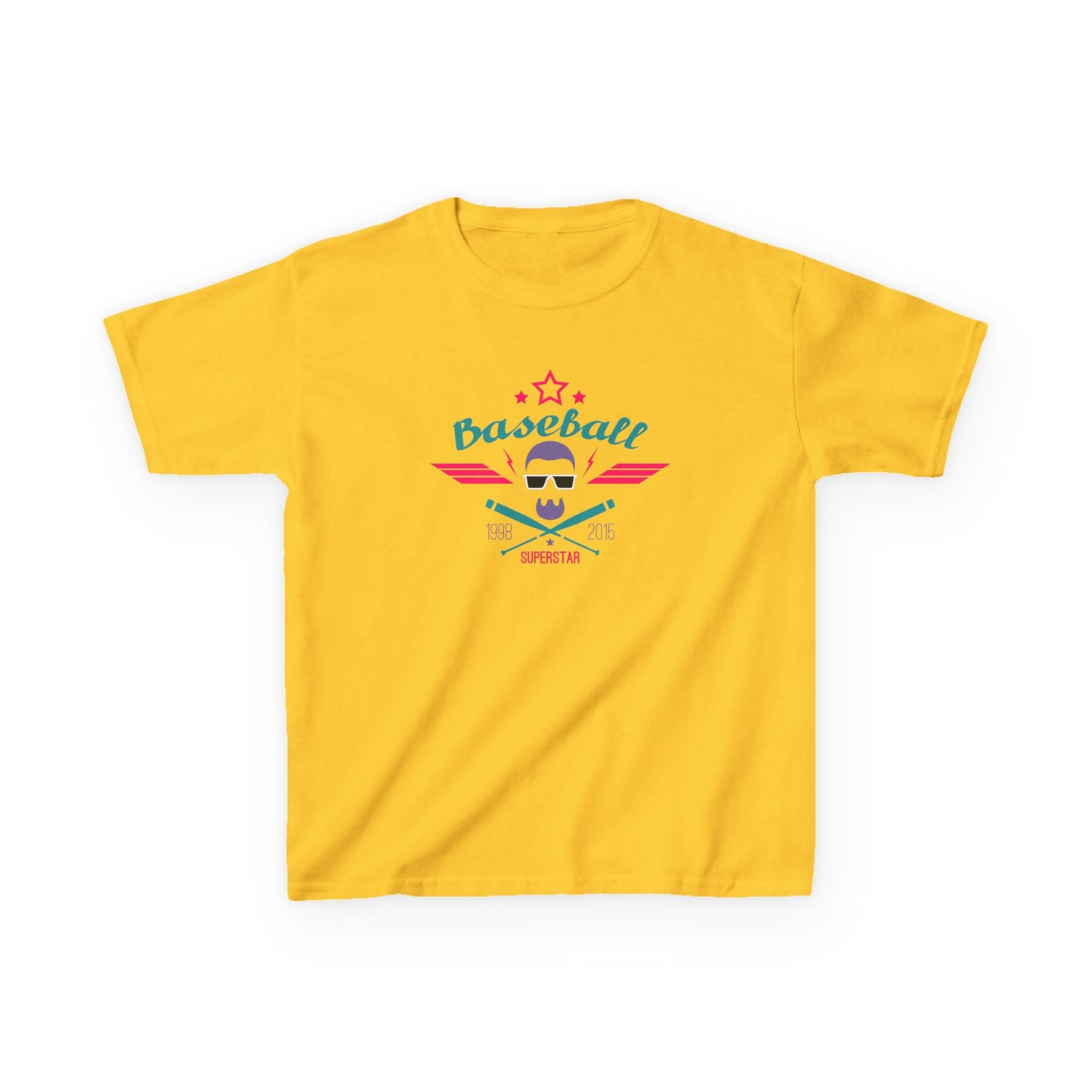 Kids Baseball Superstar T-Shirt - for Little Athletes