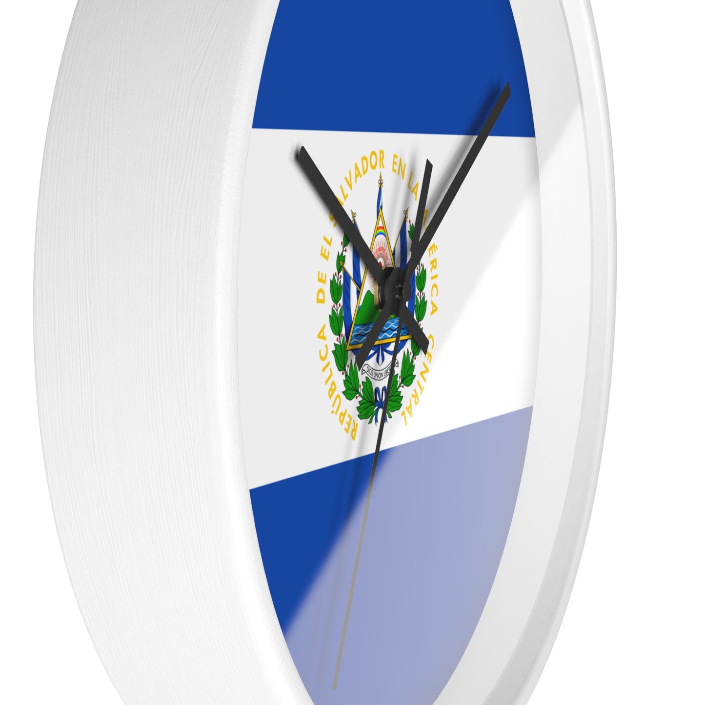 El Salvador Flag Wall Clock - Stylish Home Decor for Patriotism