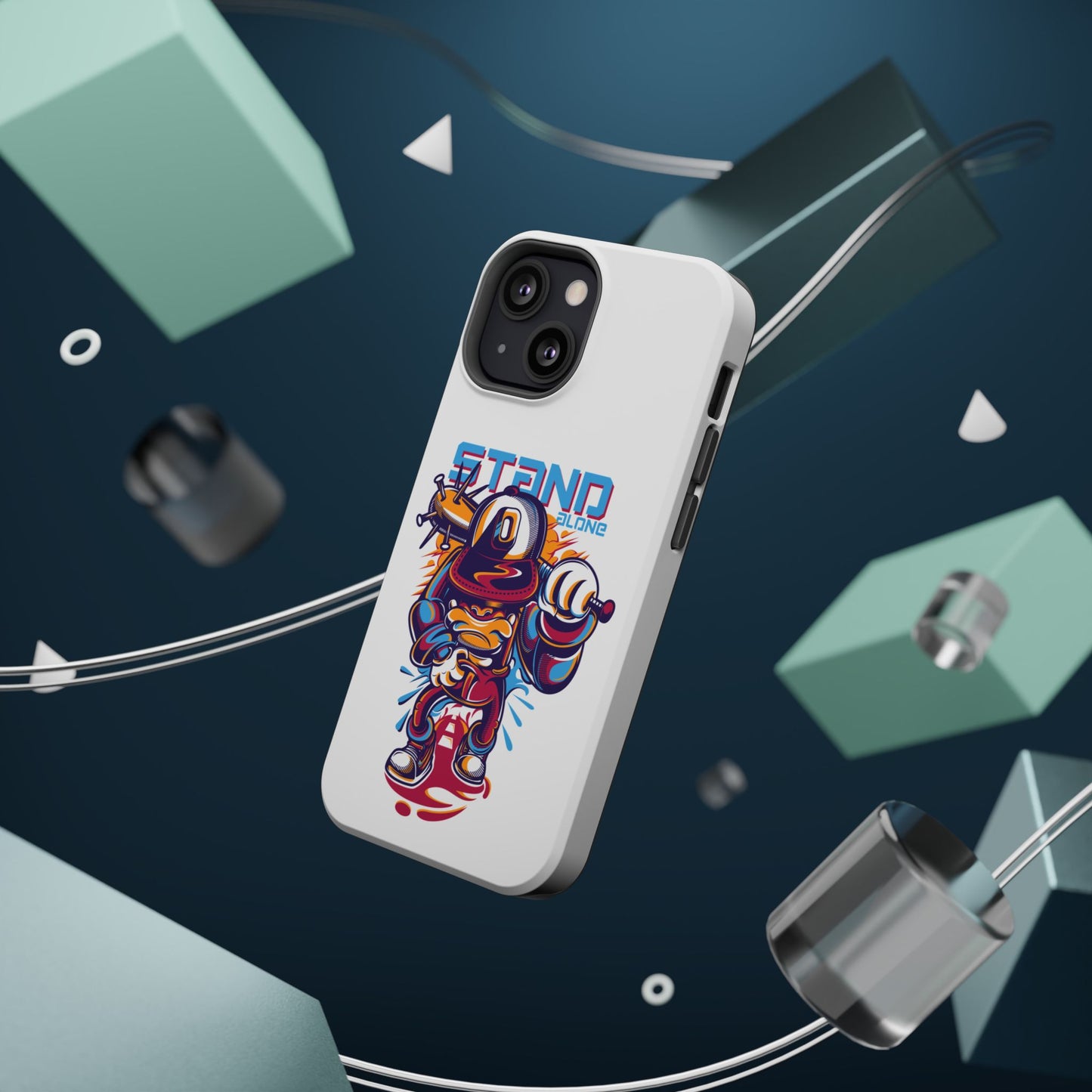Magnetic Tough iPhone Case Stand Alone