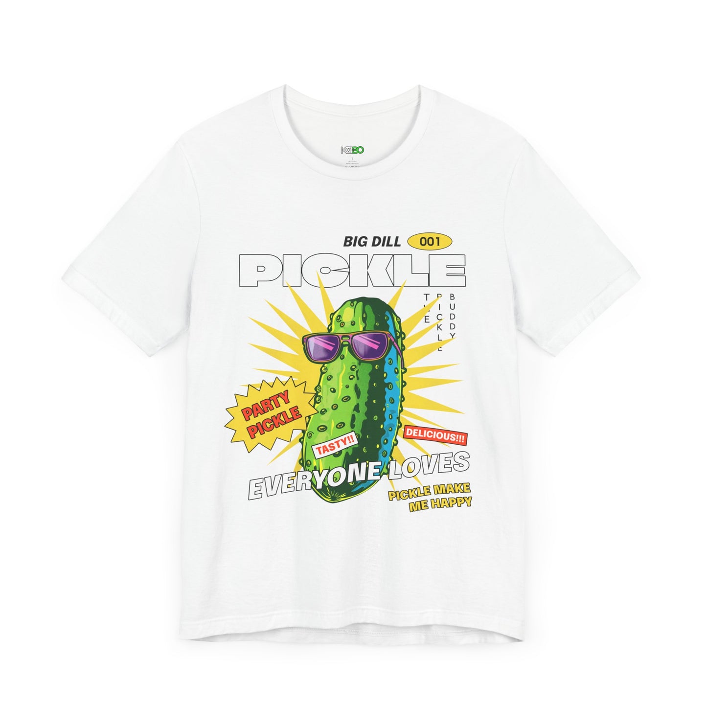 Big Dill Pickle Men's Tee - Fun Party T-Shirt for Pickle Lovers