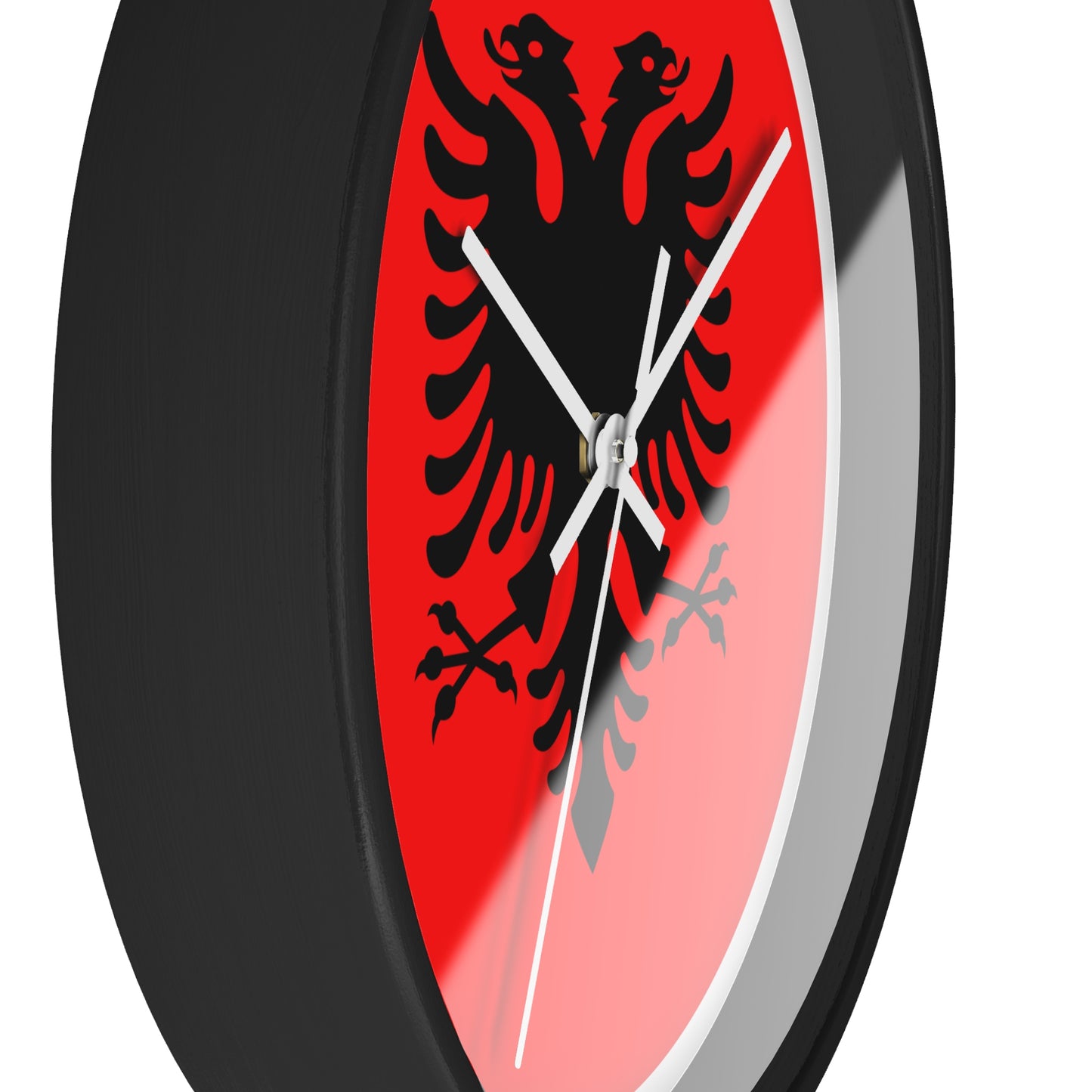 Albanian Eagle Wall Clock |  Home Decor | Unique Gift for Albania Enthusiasts