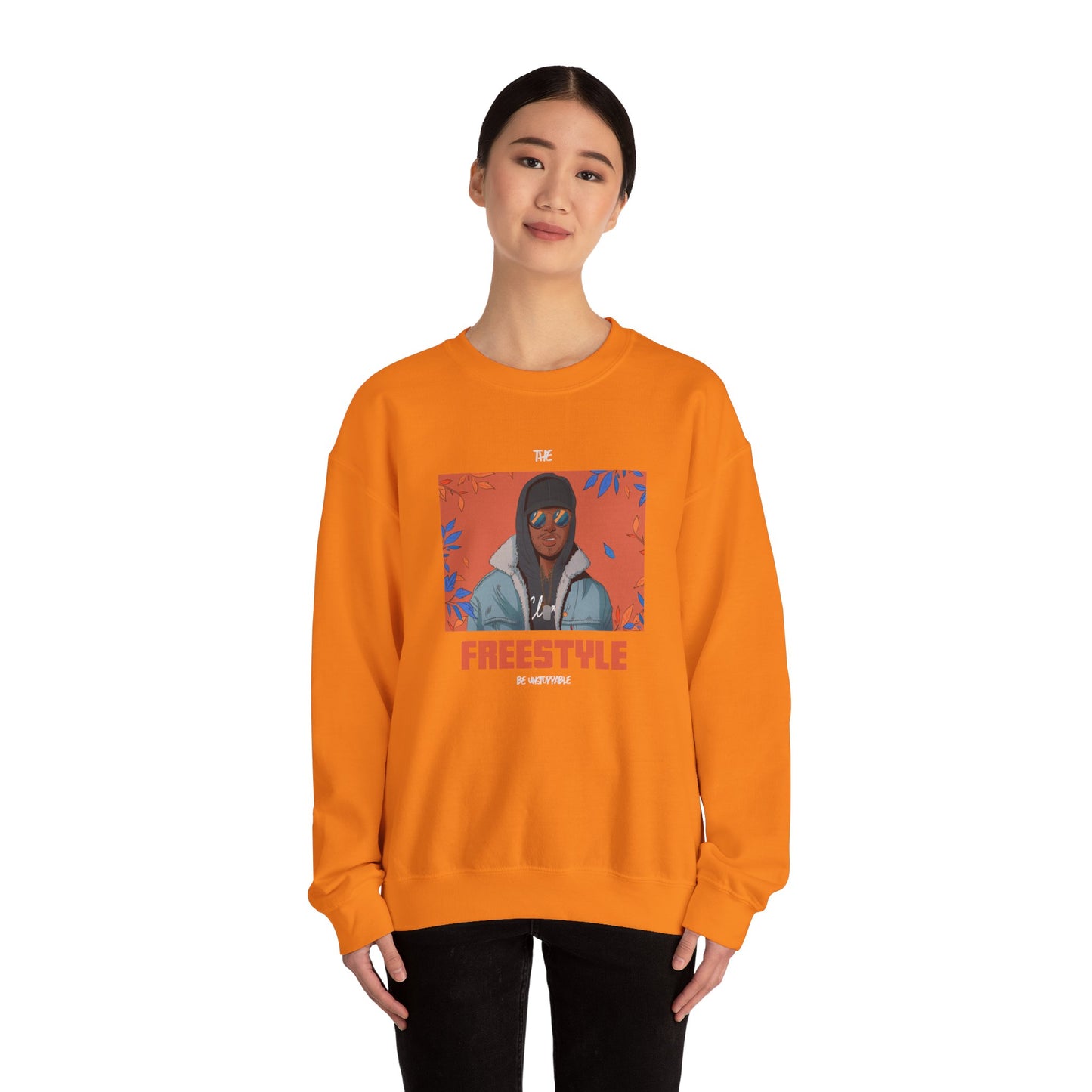 Mens Freestyle Artist Crewneck Sweatshirt