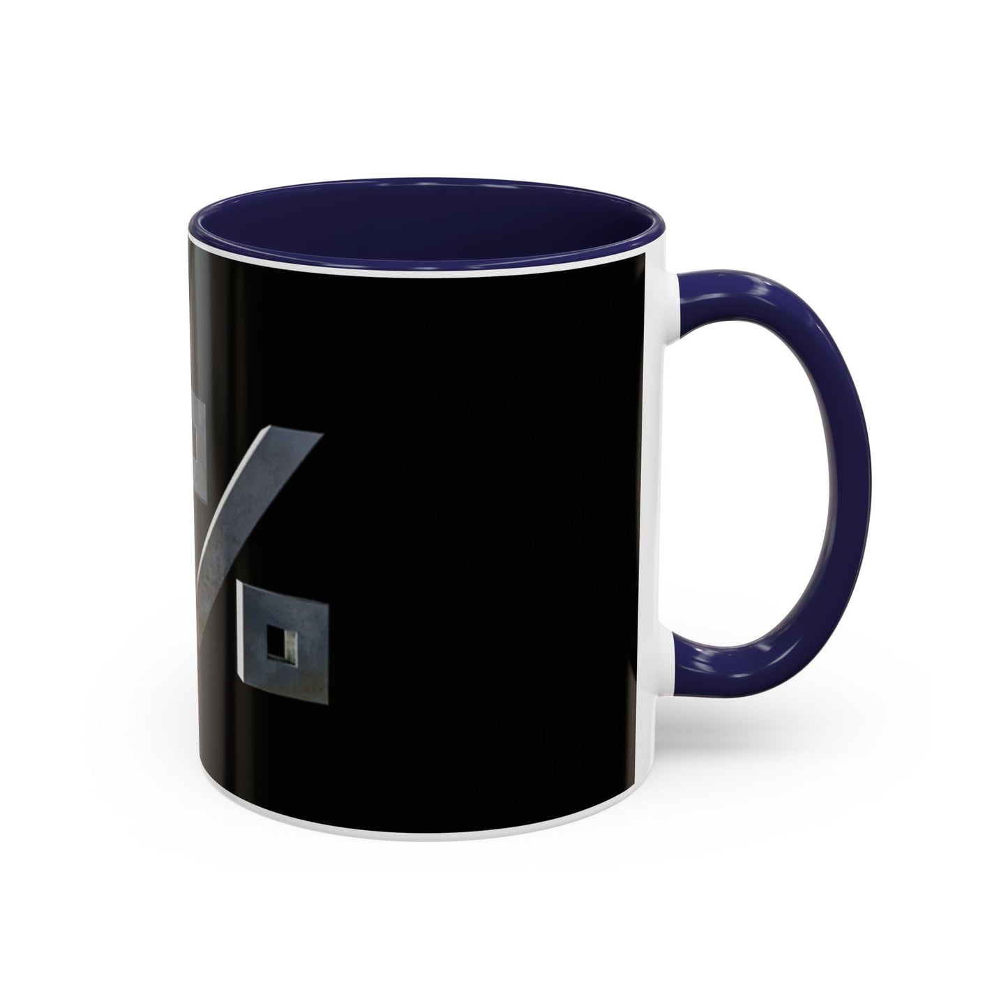 Bold Message Accent Coffee Mug -11/15oz, for Daily Motivation and Unique Gifting