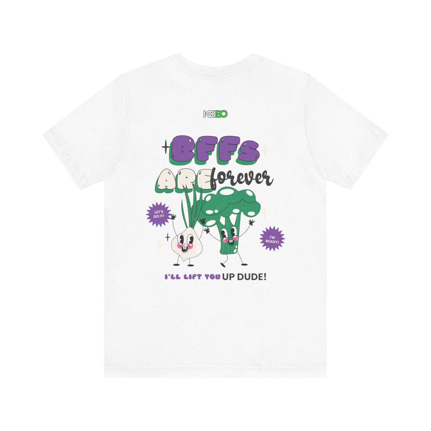 BFFs Are Forever Men's T-shirt - Cute Plant Graphic Tee for Friends