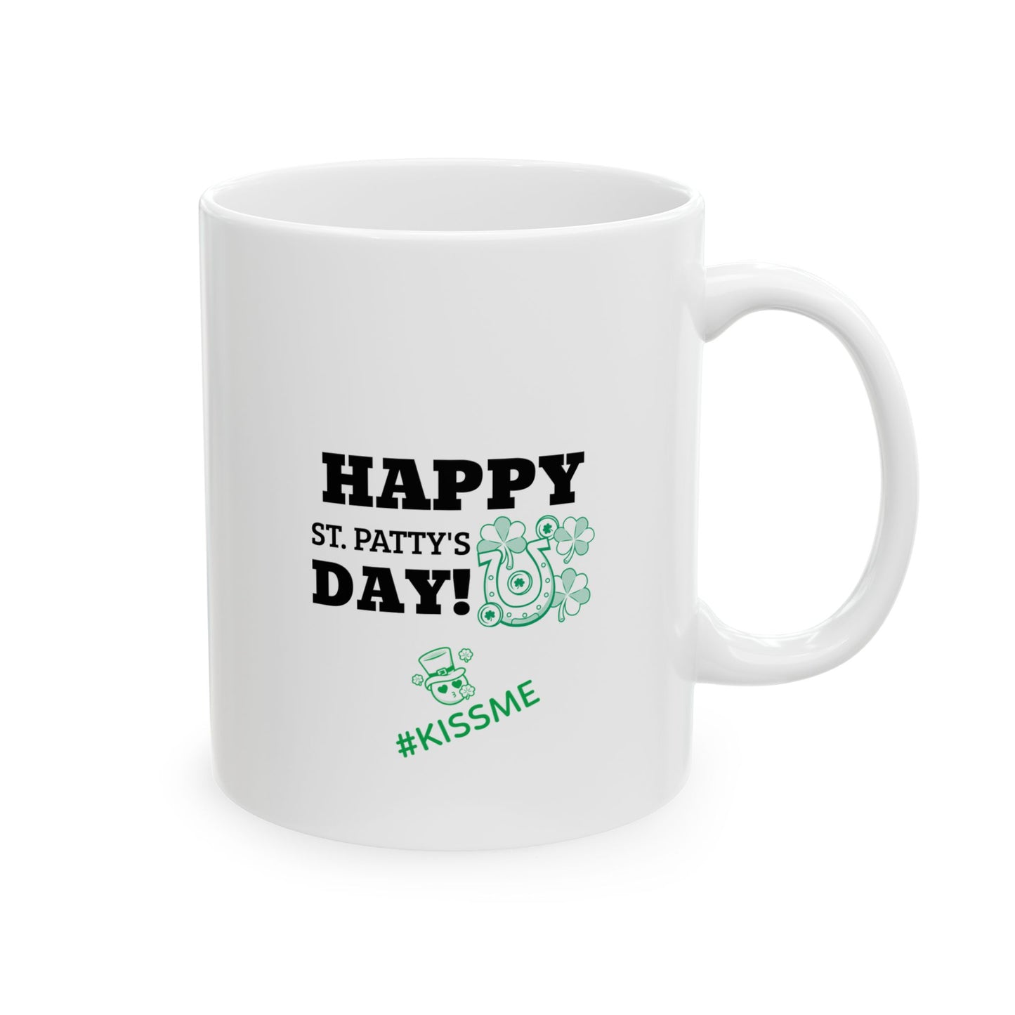 Happy St. Patrick's Day Ceramic Mug - Fun And Festive 11oz