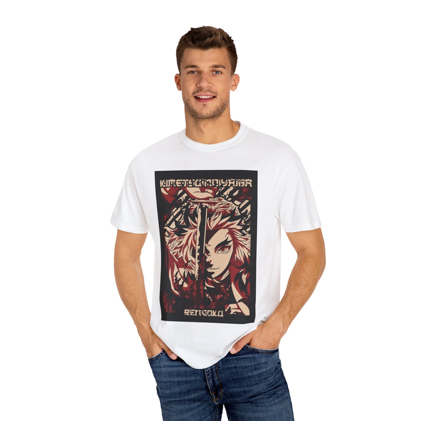 Unisex Anime Graphic T-Shirt Kimetsu no Yaiba Design