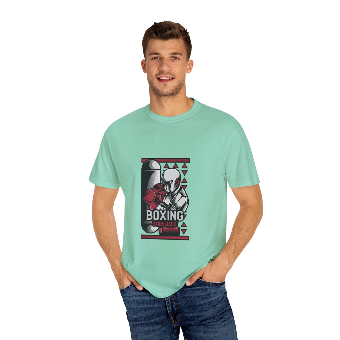 Men Boxing Stabilized T-Shirt Fighters Tee