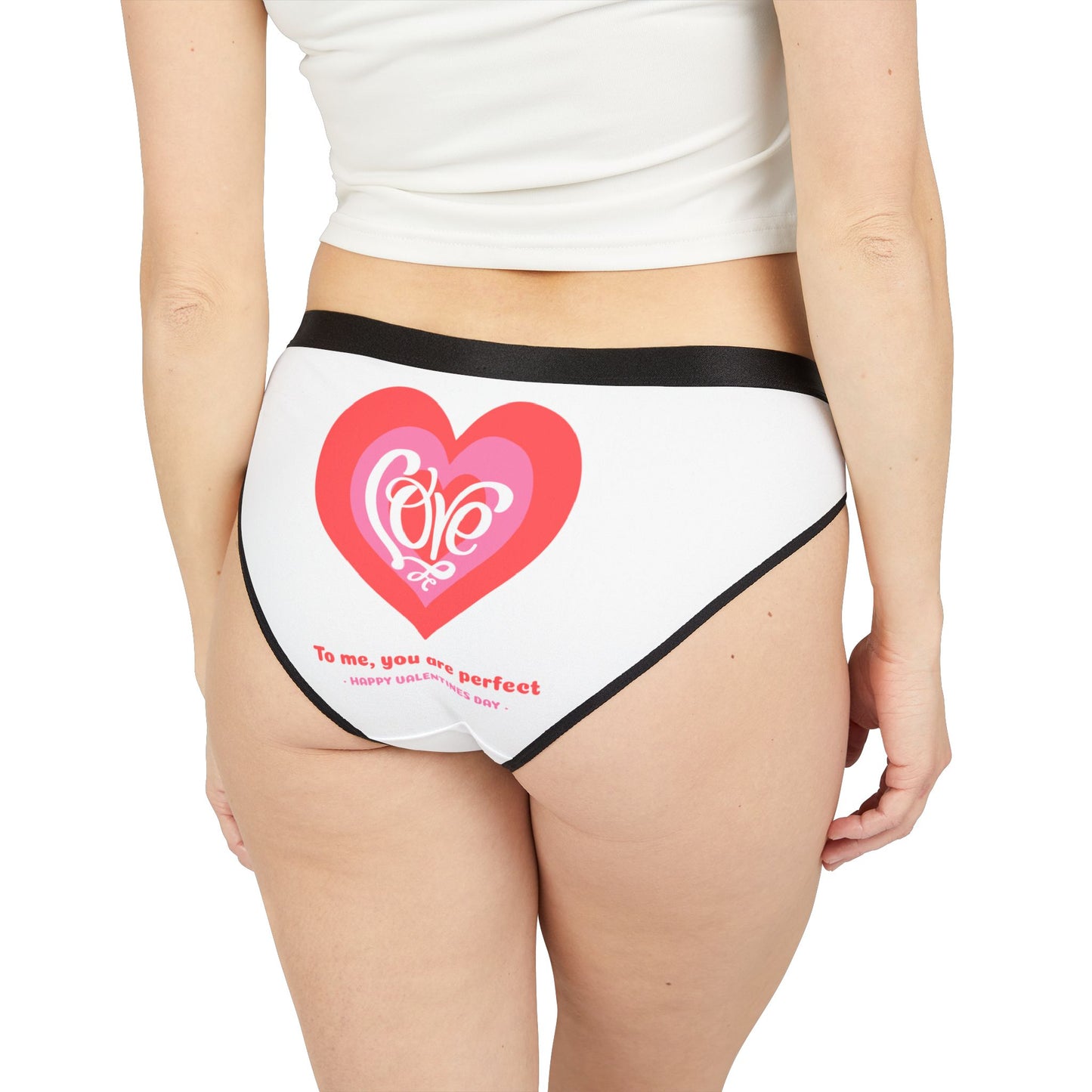 Funny Women's Underwear - 'Happy Love Day' Design