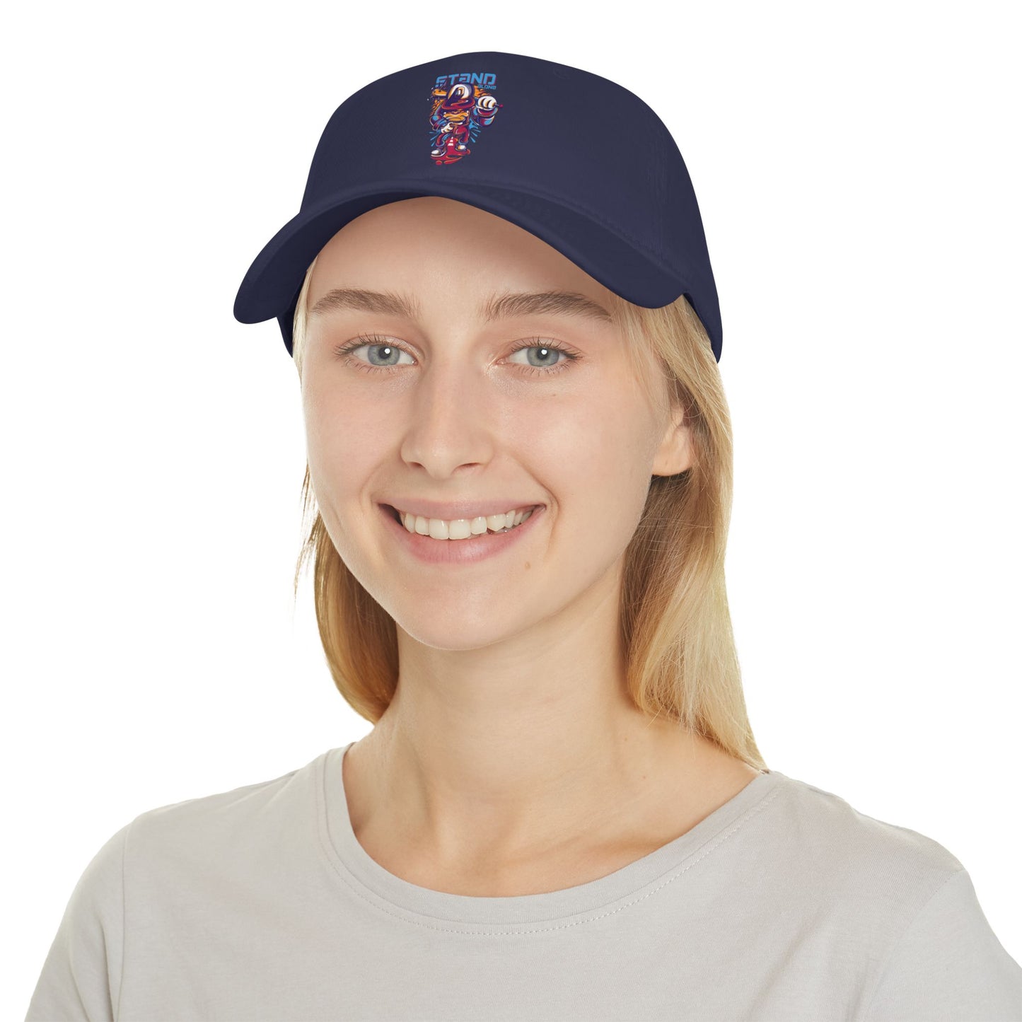 Stand Strong Low Profile Baseball Cap - Red