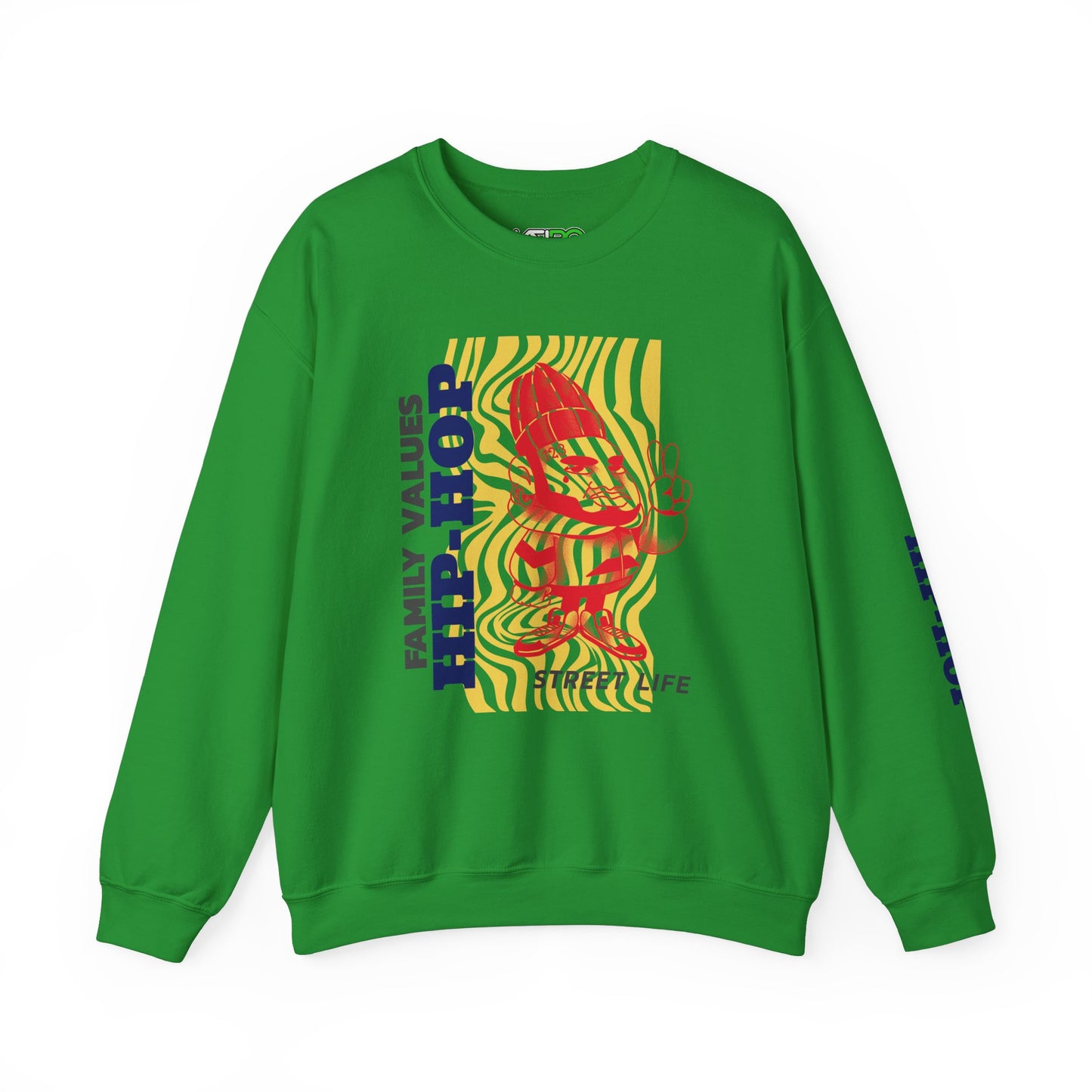 Men's Hip-Hop Crewneck Sweatshirt