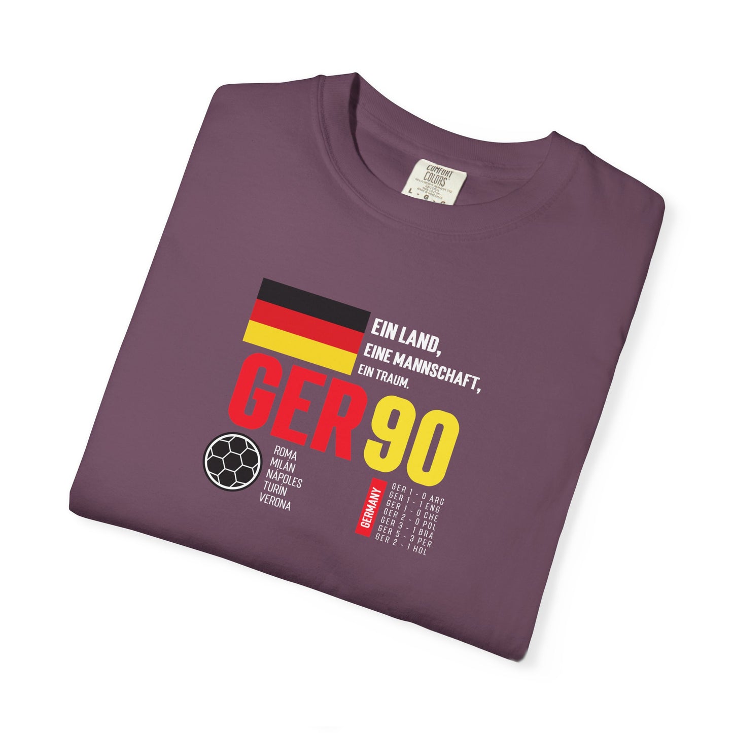 Unisex T-Shirt Vintage German Soccer for Fans