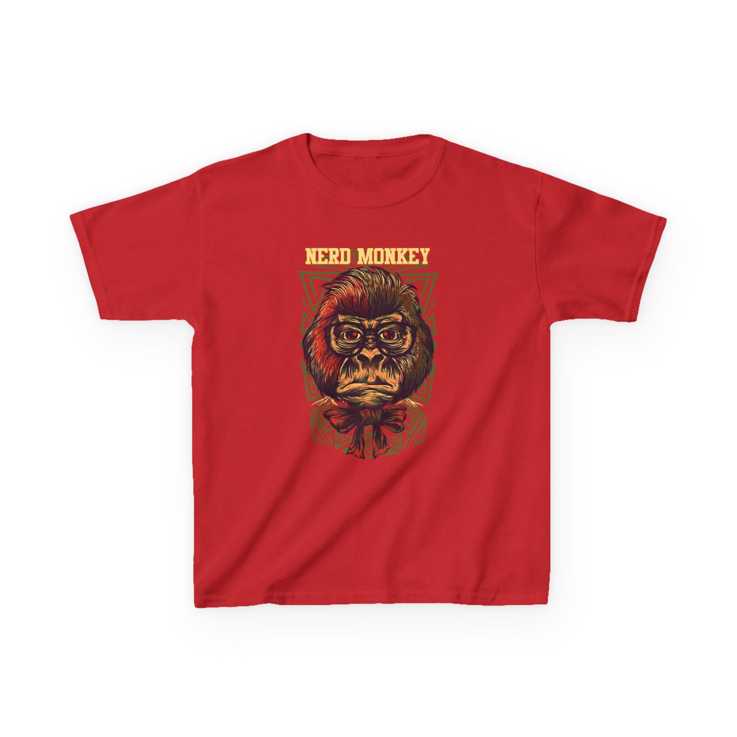 Cool Cartoon Gorilla Kids Fun Graphic T-Shirt for Young Adventurers