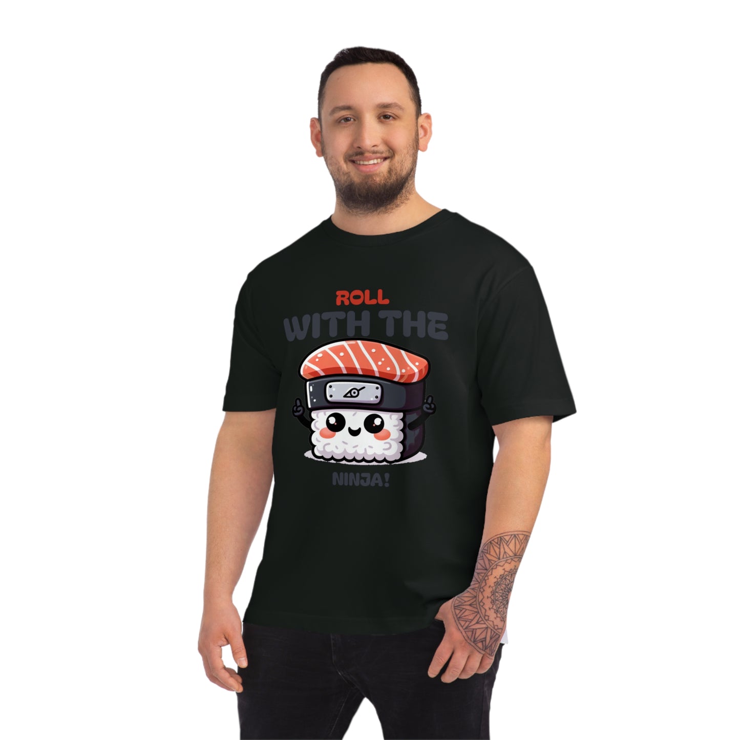 Cute Sushi Ninja Women's T-Shirt | Roll with the Ninja