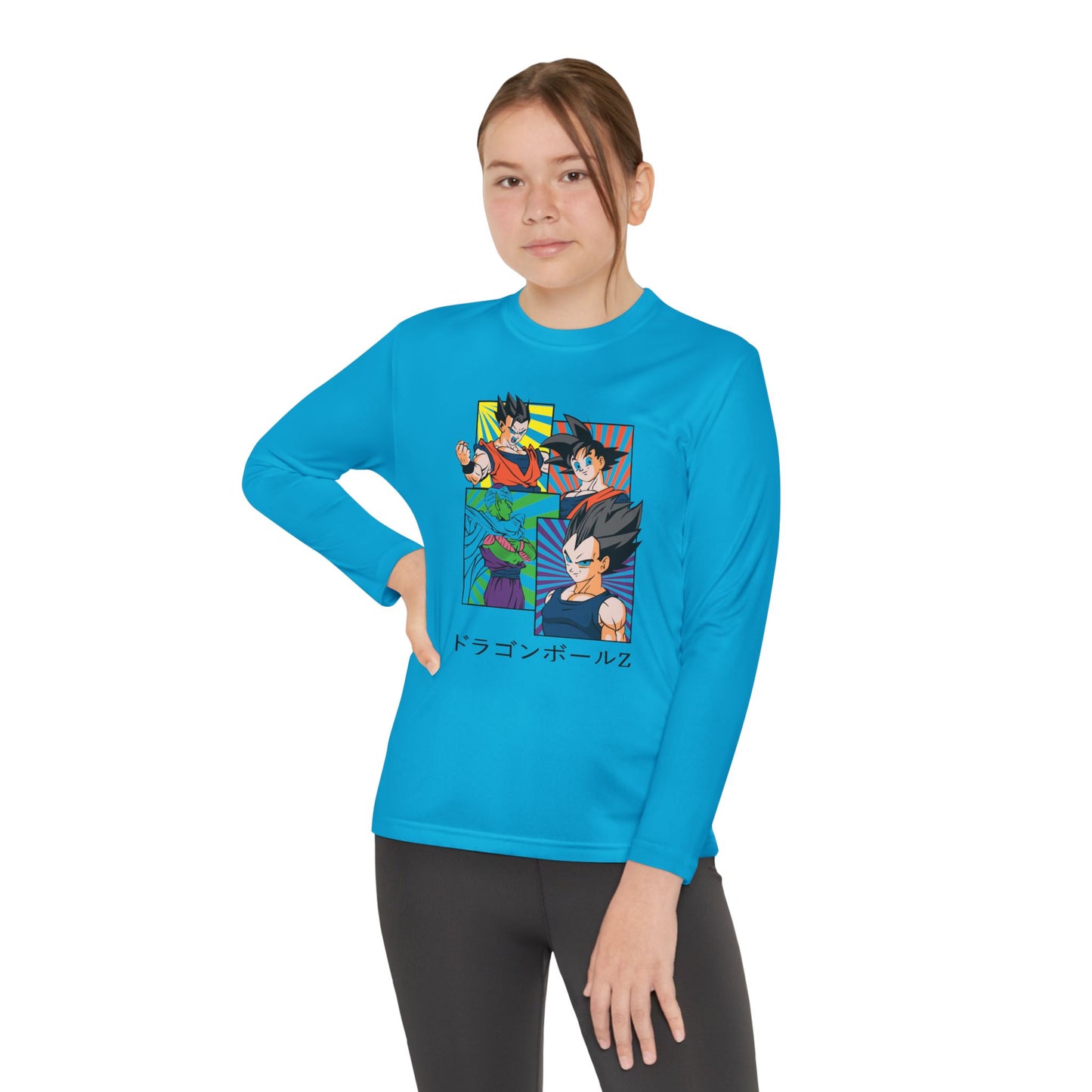Youth Long Sleeve Anime Tee – Dragon Ball Z Shirt for Kids
