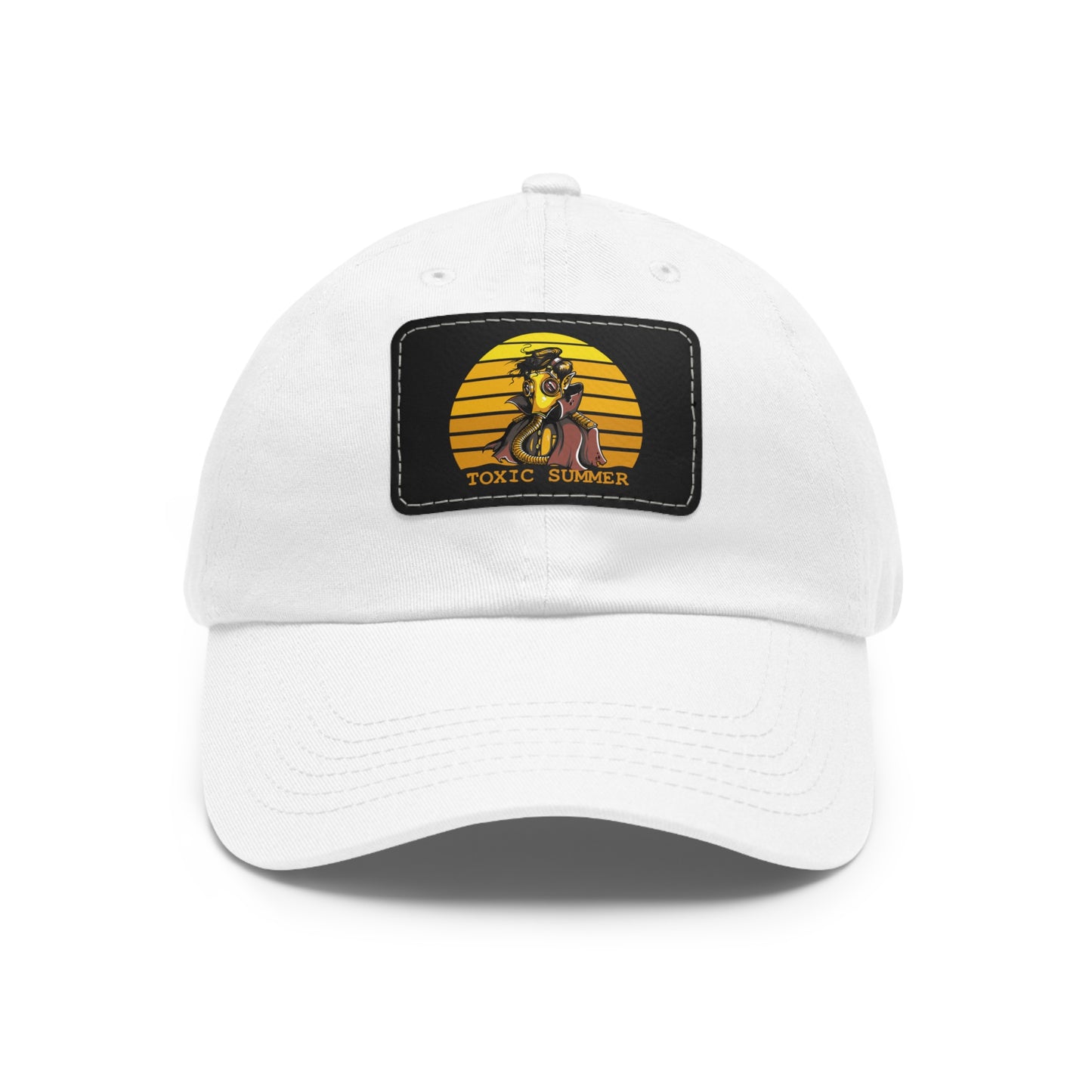 Toxic Summer Unisex Hat with Leather Patch - Cap for Summer Vibes