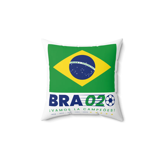 Brazilian Soccer Pillow Celebrate the Champions