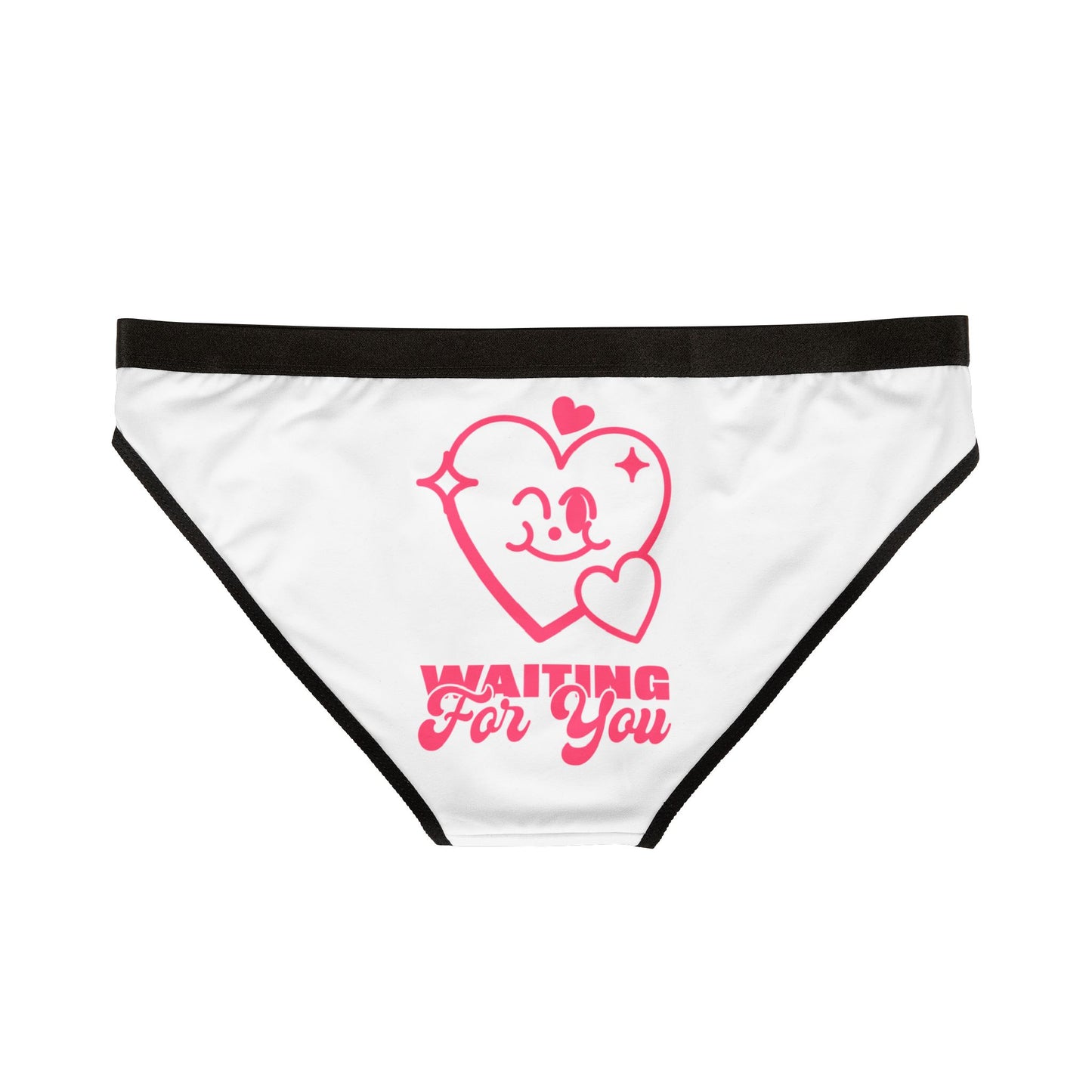 Funny Women's Underwear - 'Waiting For You ...' Design