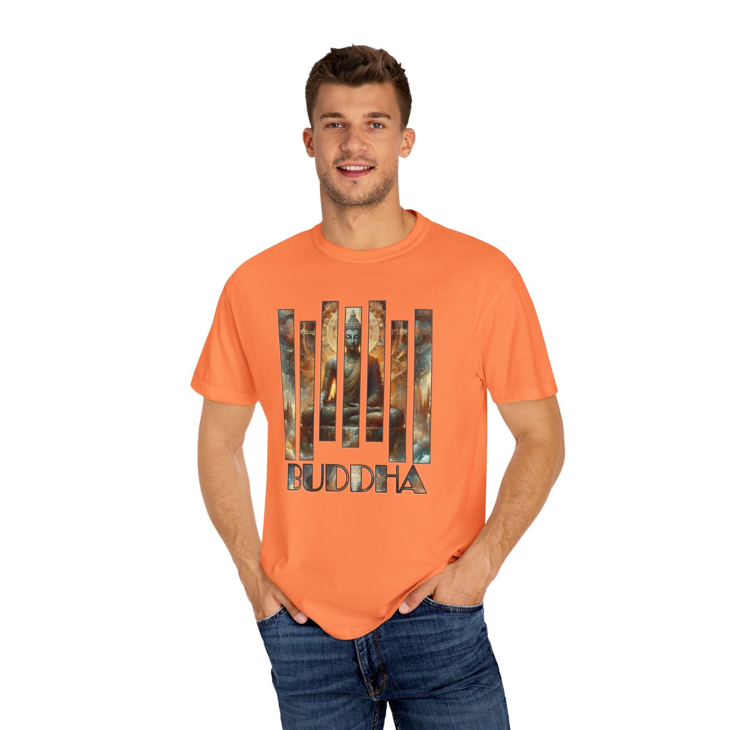 Unisex Serene Buddha Graphic T-Shirt for Mindfulness & Spirituality