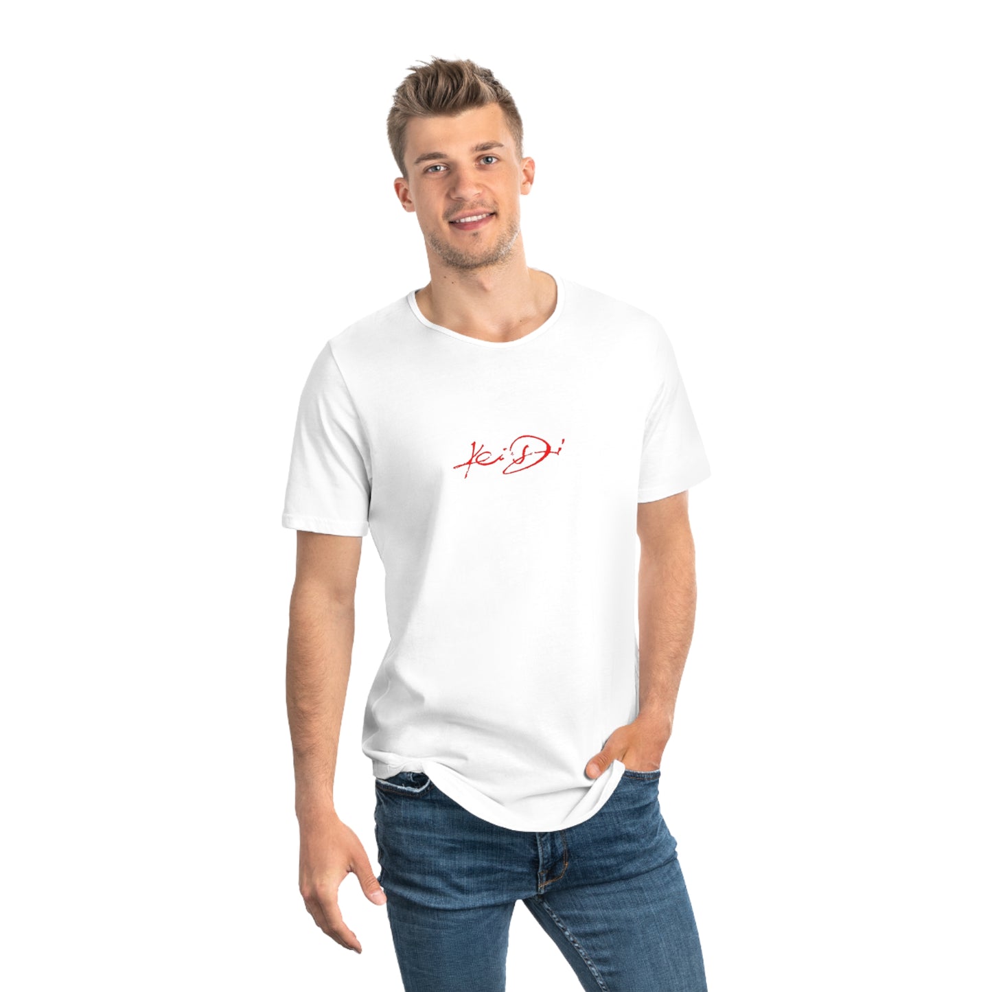 Men's  Curved Hem Tee - 'Still Ghetto' by Kei-Di