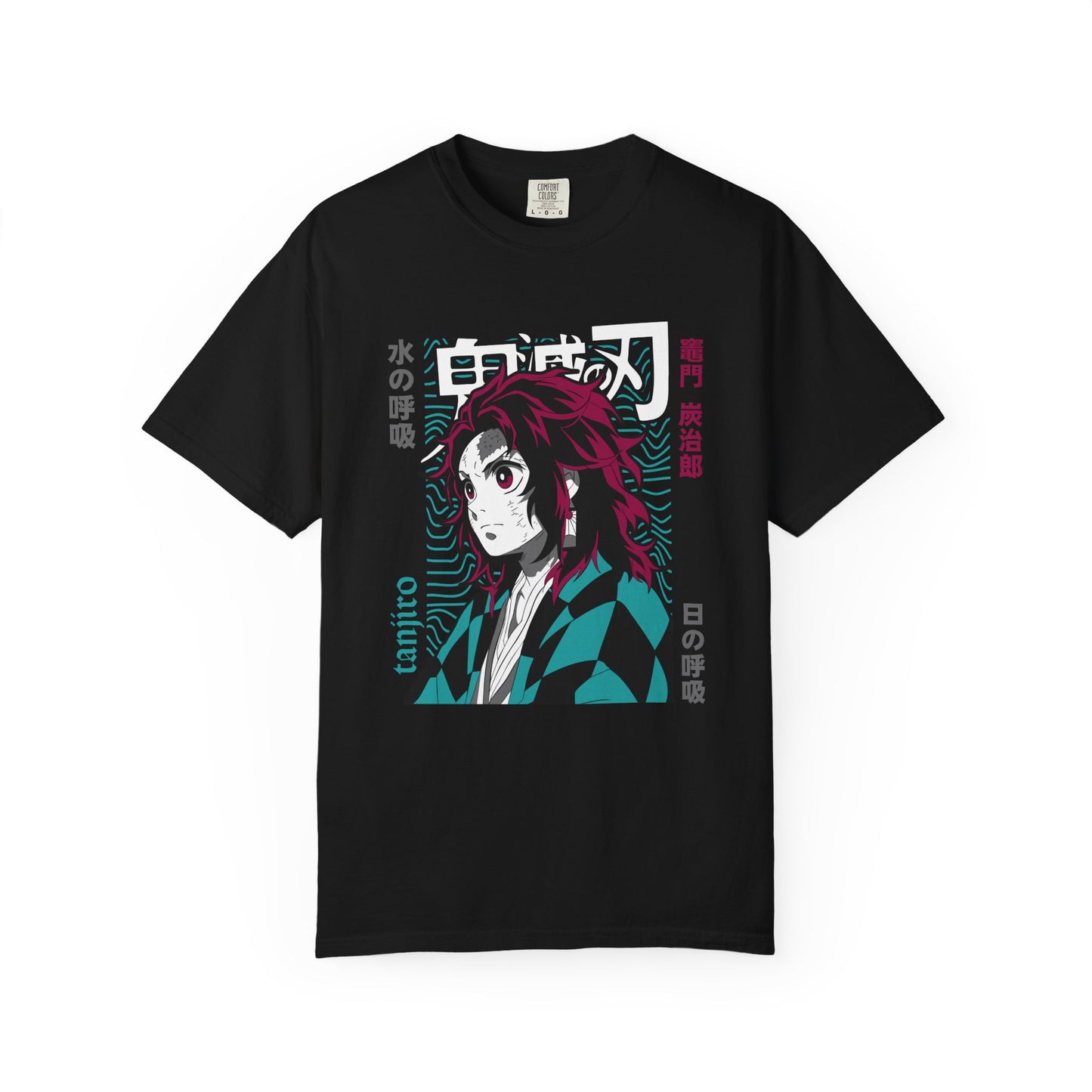 Unisex Anime-Inspired Tanjiro Design T-Shirt