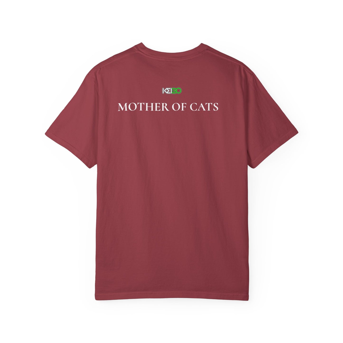 Mother of Cats Women Garment-Dyed T-Shirt