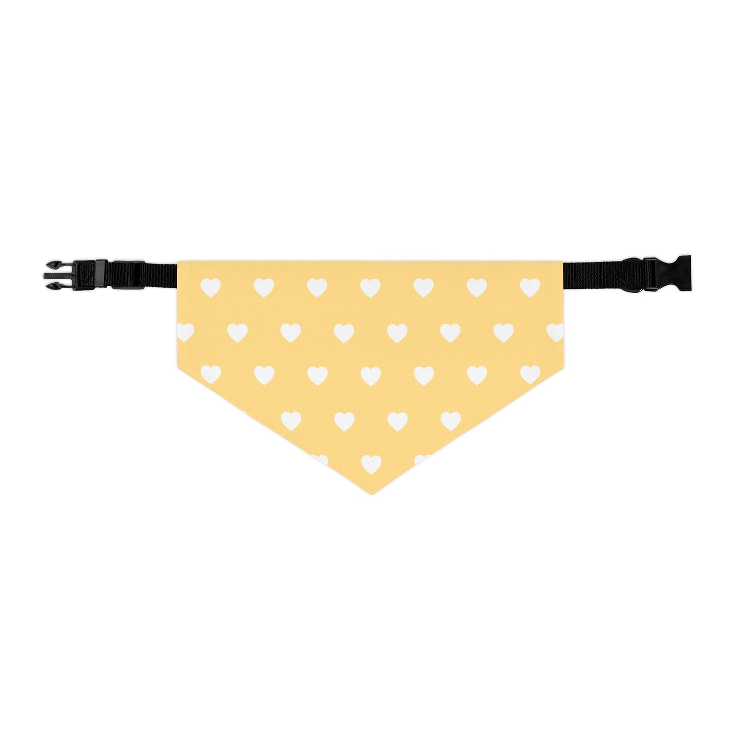 Love Heart Pattern Pet Bandana Collar for Dogs