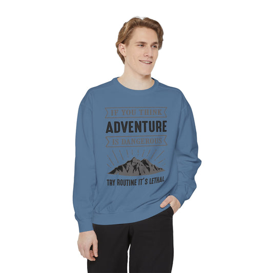 Adventure Women's Sweatshirt - Adventure Comfort Mom Pullover