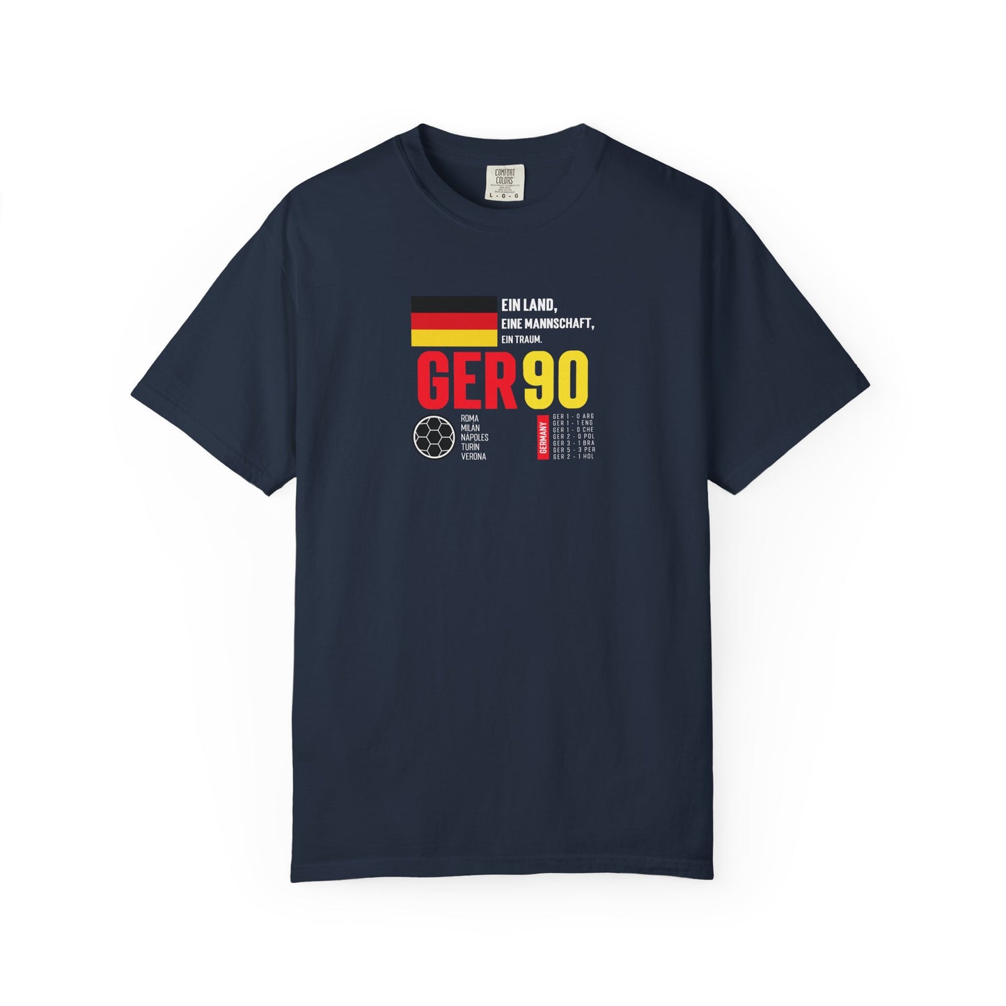 Unisex T-Shirt Vintage German Soccer for Fans