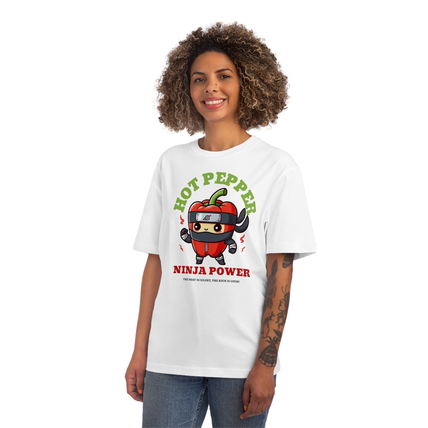 Hot Pepper Ninja Power Men's T-Shirt | Bold & Unique Graphic Tee