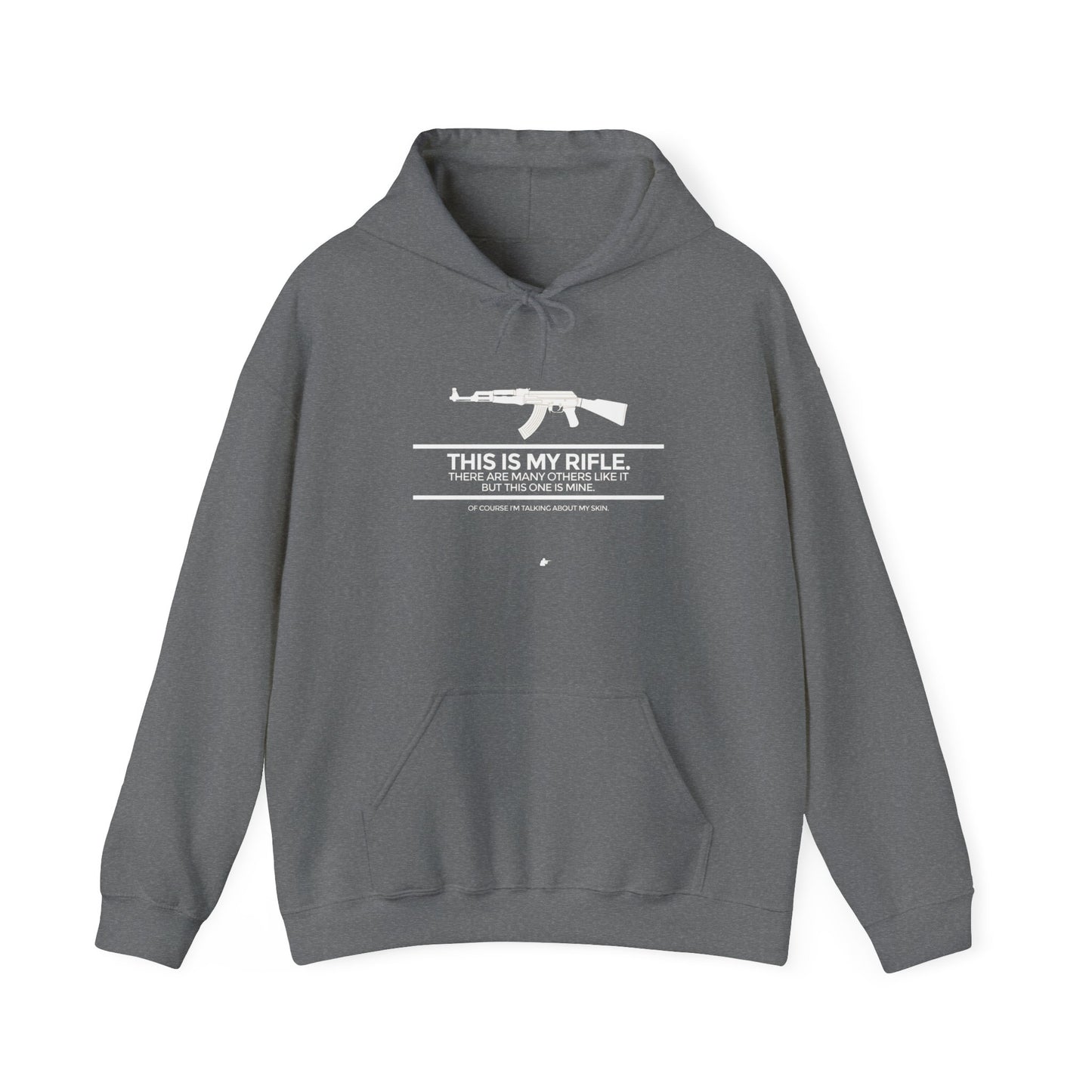 Men's Heavy Blend Hoodie CS AK47 for Gun Enthusiasts and CS Global Fans