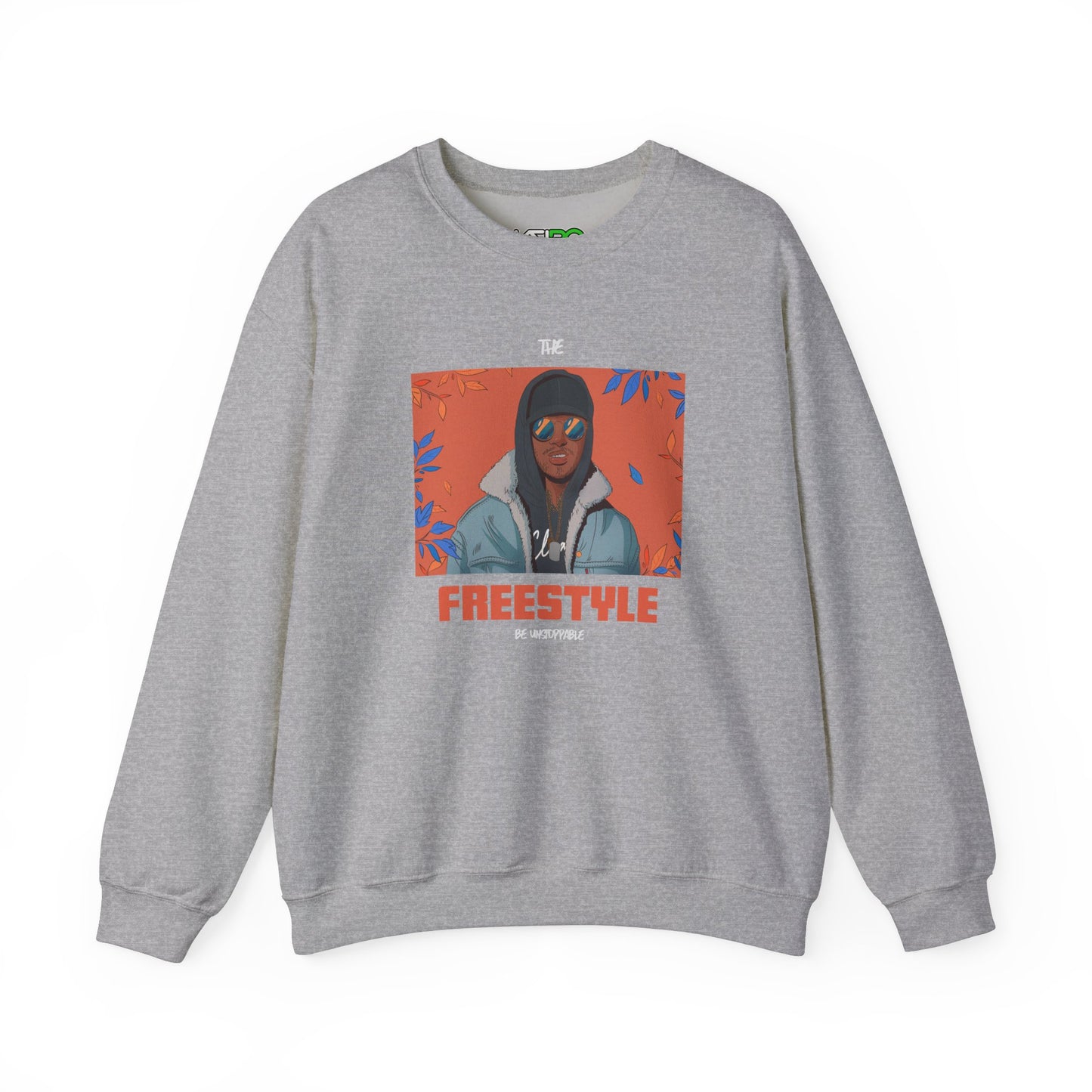 Mens Freestyle Artist Crewneck Sweatshirt