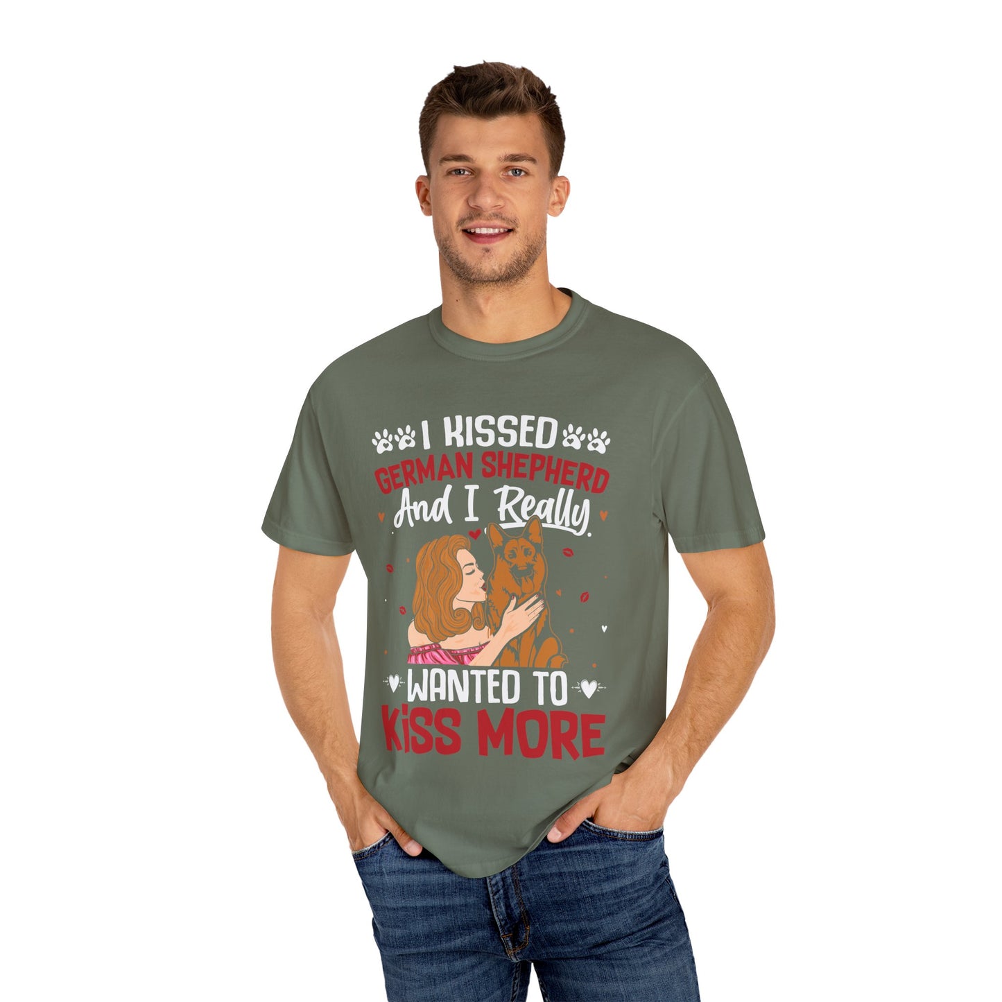 Women's T-Shirt Design German Shepherd Lover Perfect for Dog Owners
