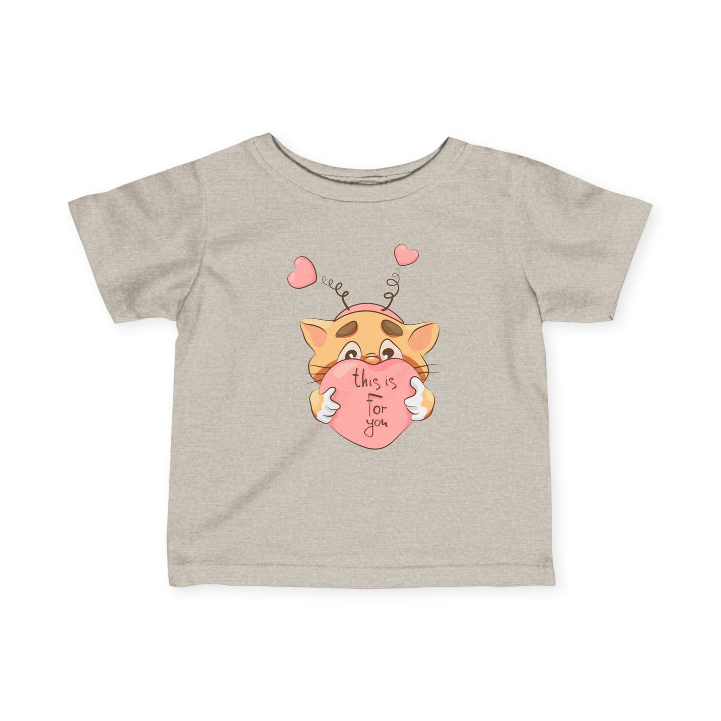 Cute Infant Tee - 'This is for You' Heart Design