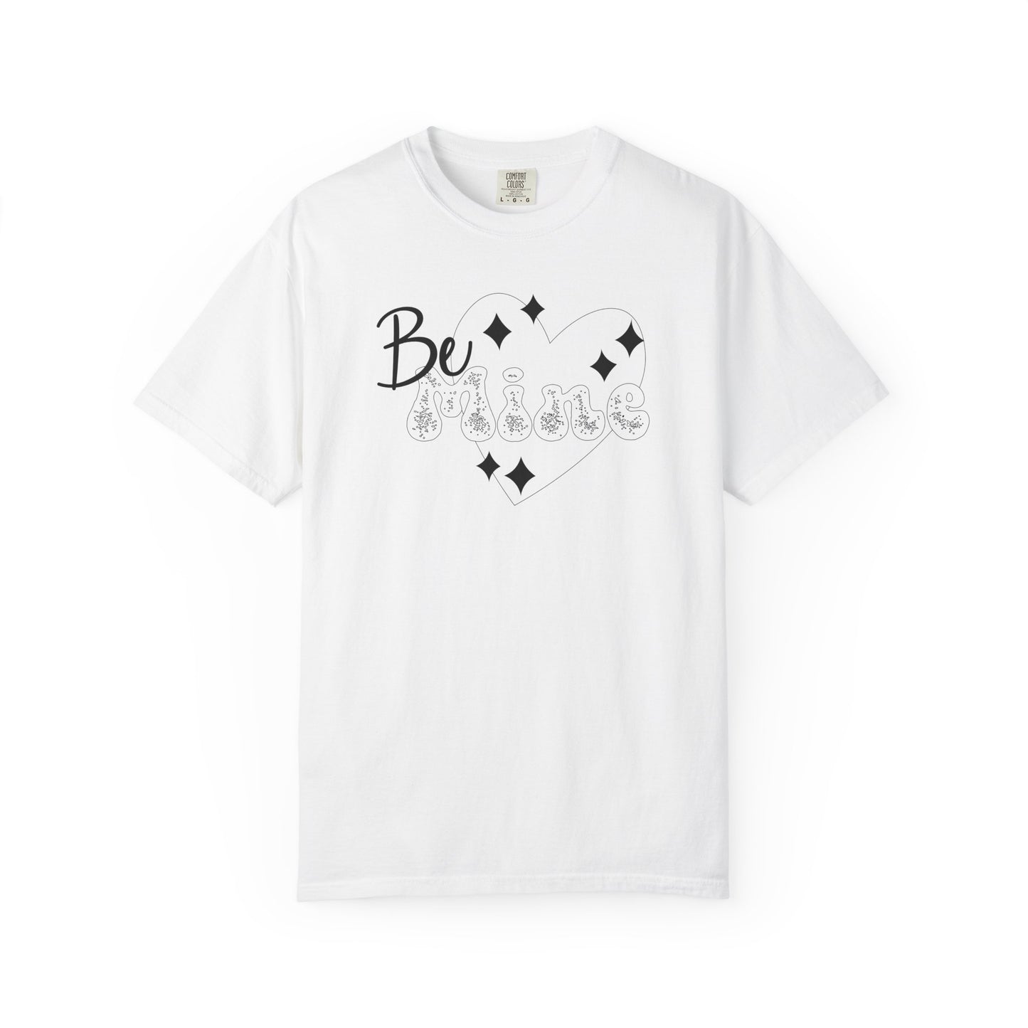 Women Graphic T-Shirt Be Mine for Valentine's Day