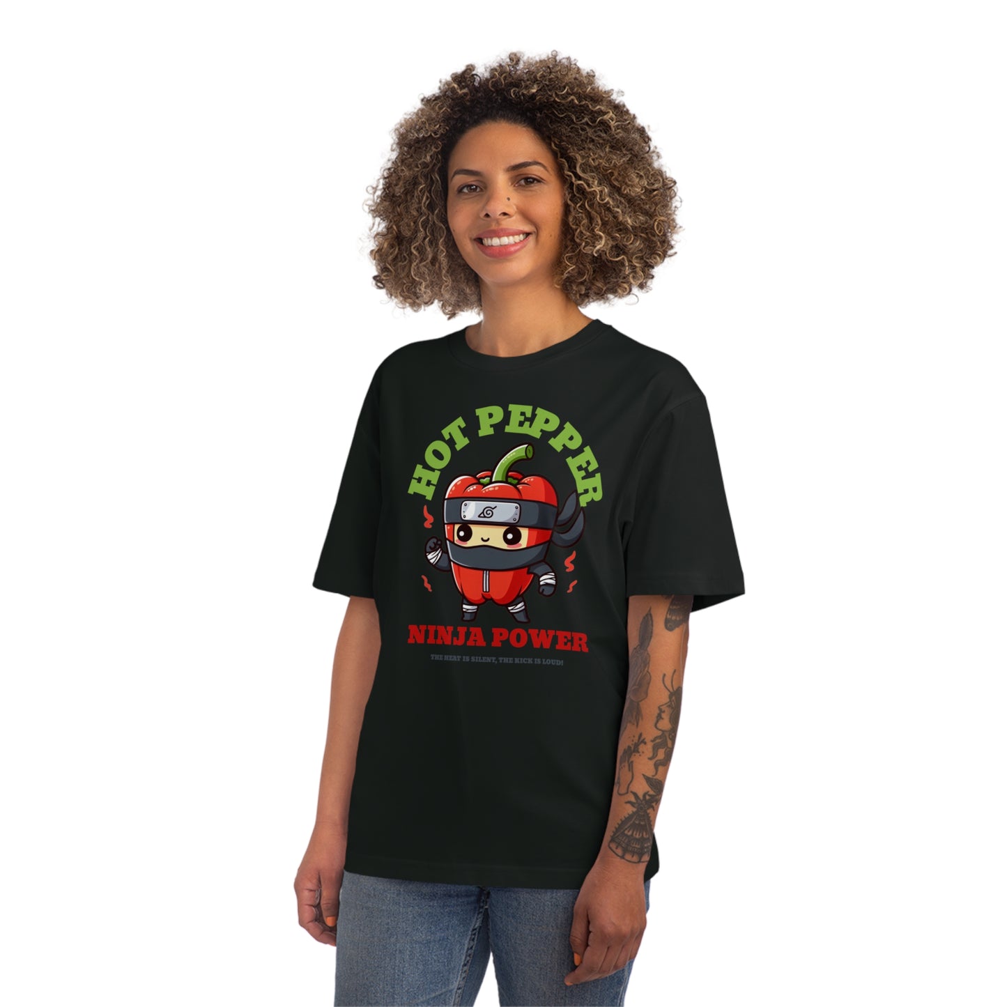 Hot Pepper Ninja Power Men's T-Shirt | Bold & Unique Graphic Tee