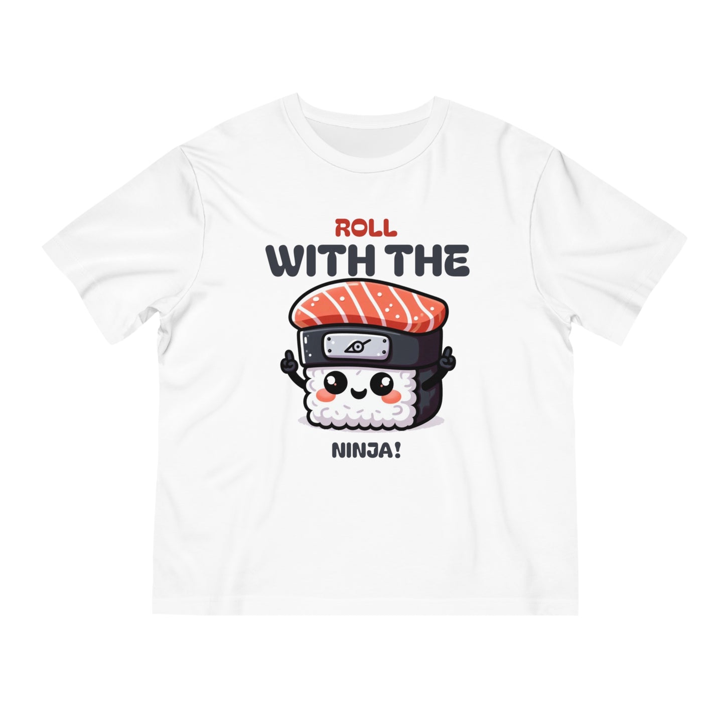 Cute Sushi Ninja Women's T-Shirt | Roll with the Ninja