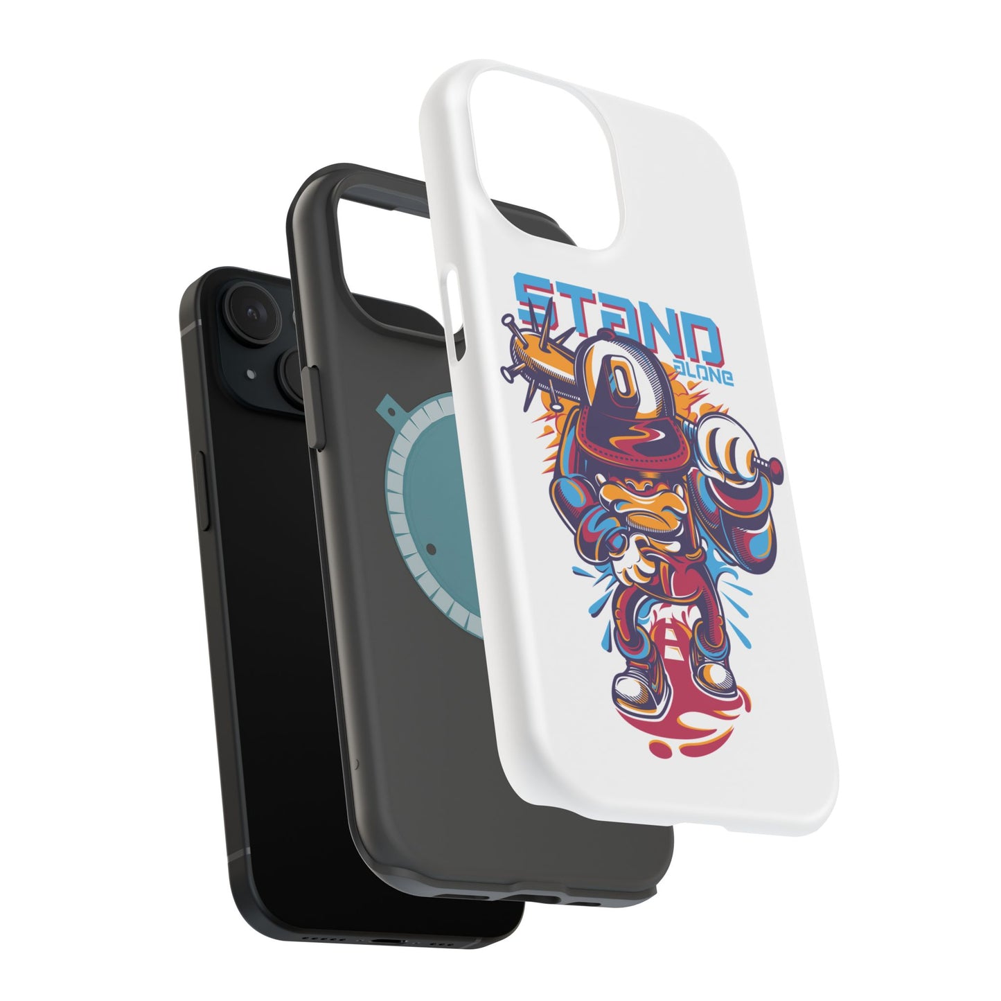 Magnetic Tough iPhone Case Stand Alone