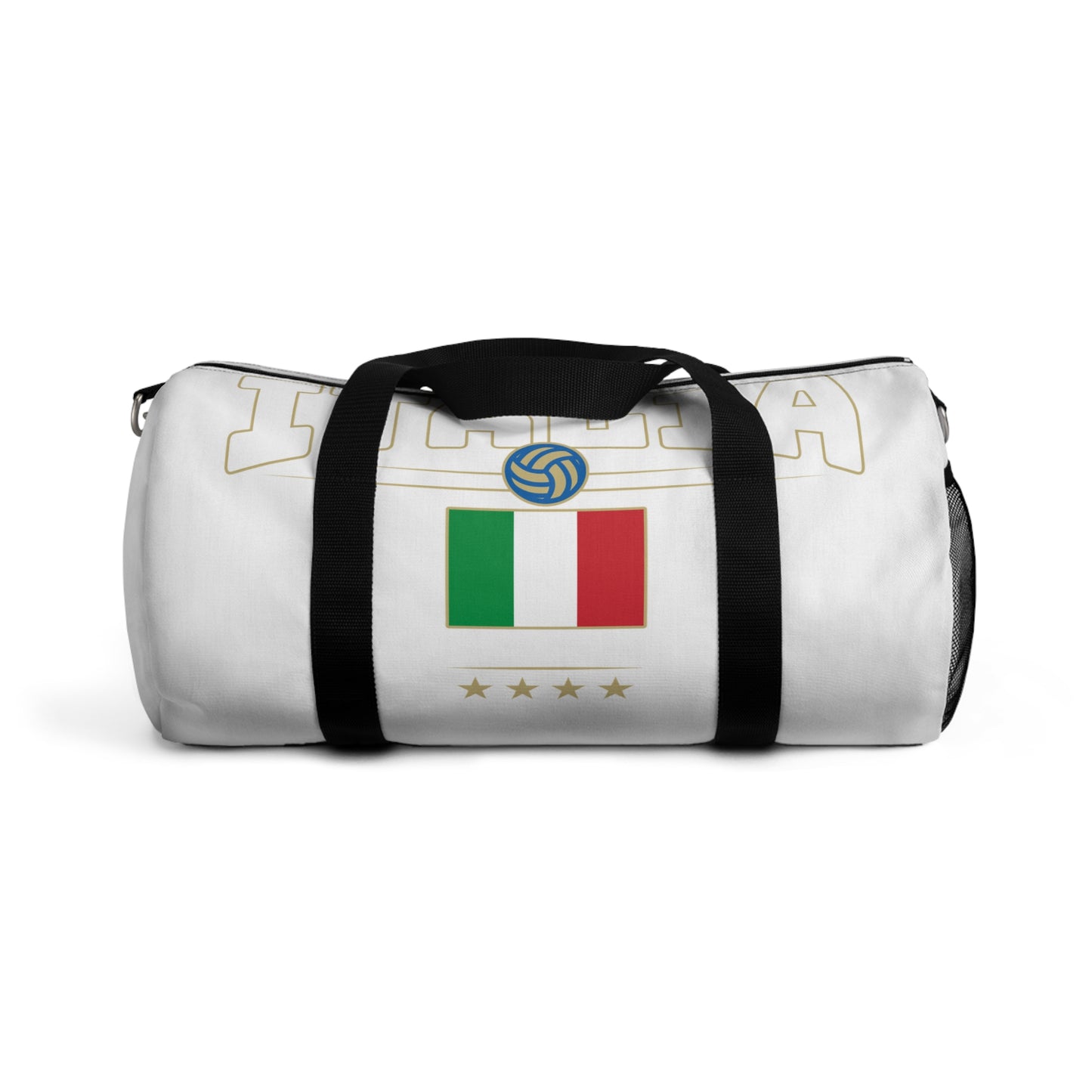 Italia Sports Duffel Bag Perfect for Gym Travel & Soccer Fans