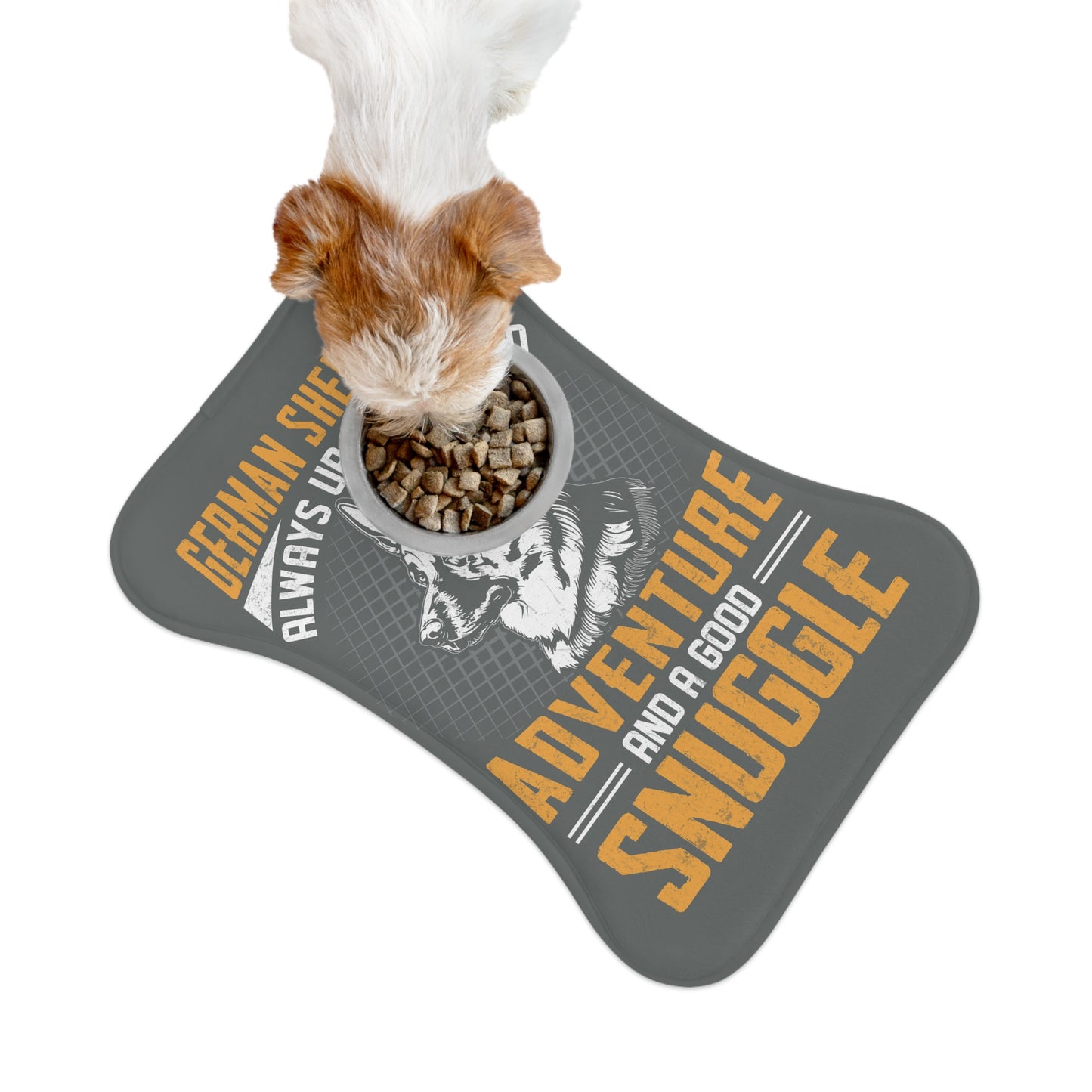 Personalyzed Dog Feeding Mat German Shepherd Pet Mat for Dog Lovers