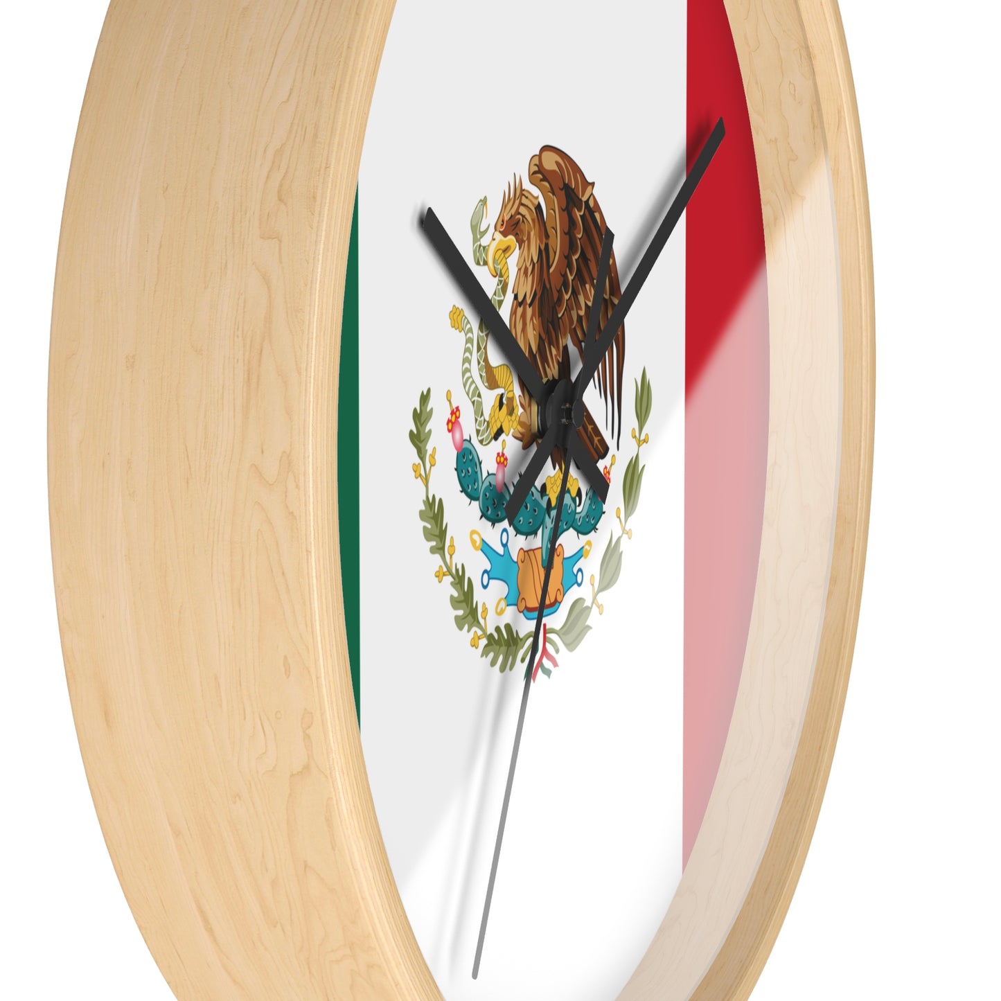 Mexican Flag Wall Clock - Celebrate Heritage and Time