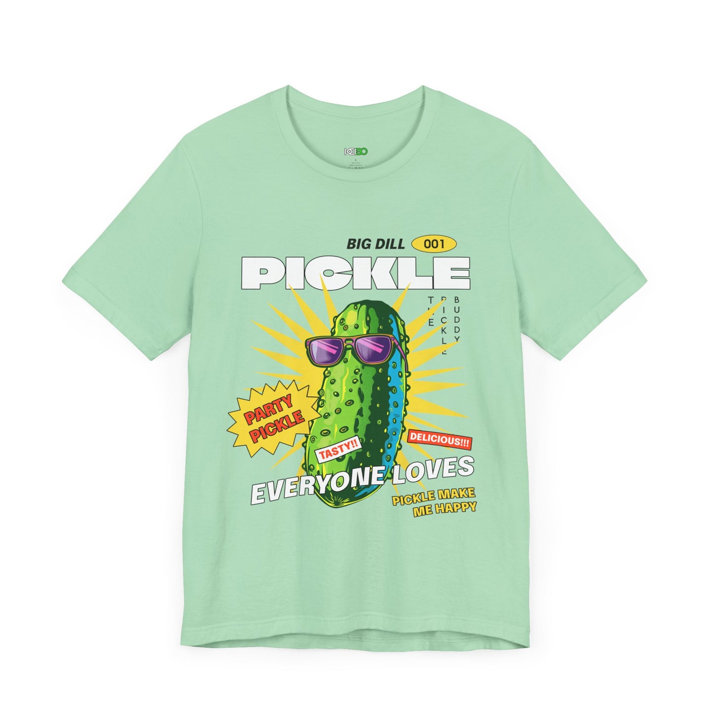 Big Dill Pickle Men's Tee - Fun Party T-Shirt for Pickle Lovers