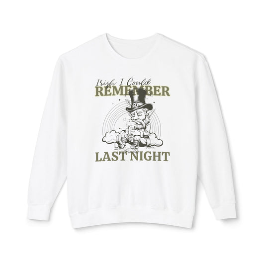 Men's St. Patrick Day Sweatshirt - Fun Party Vibes