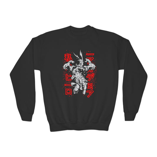 Youth Anime-Inspired Sweatshirt for Boys – Cool & Comfy