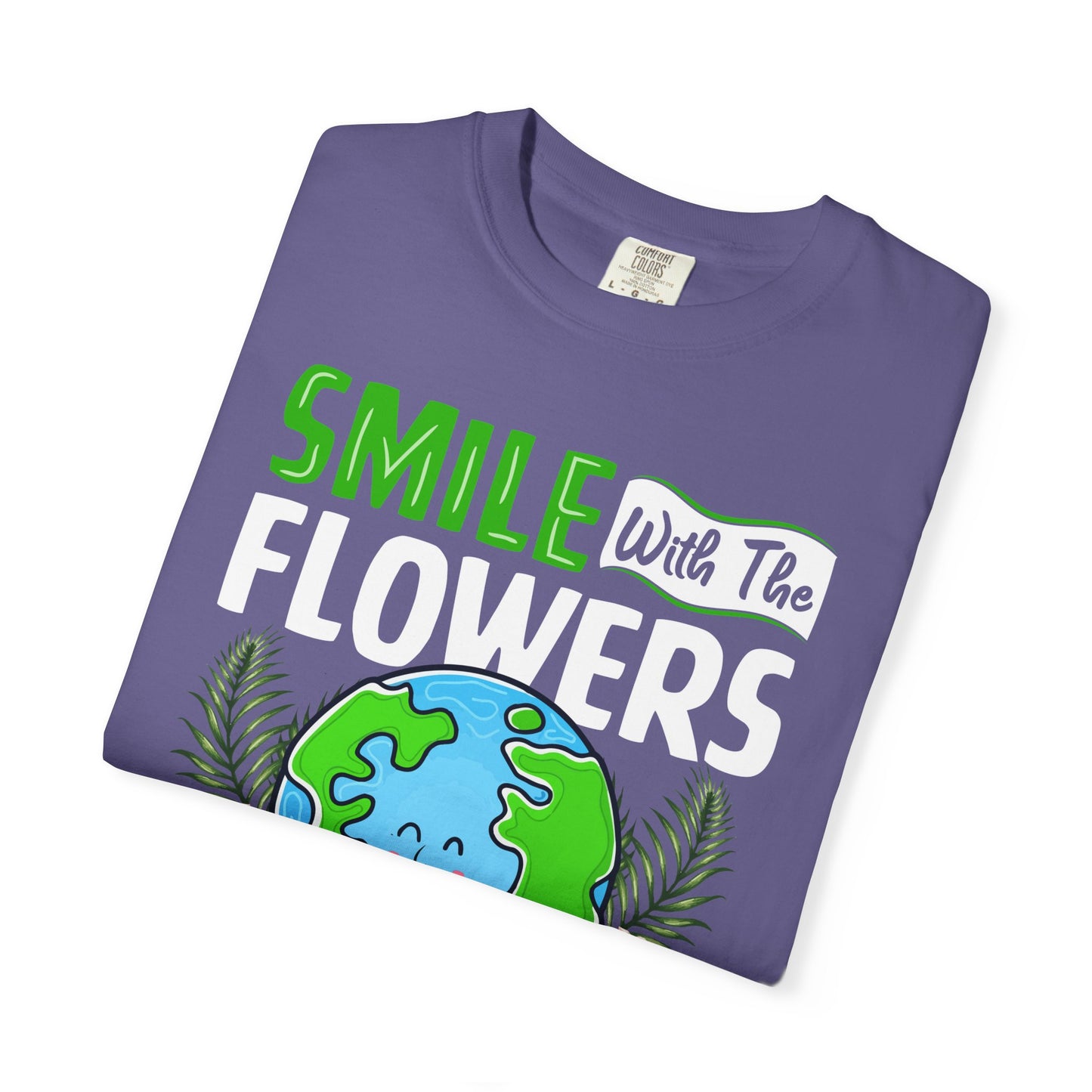 Women's T-Shirt Smile with the flowers