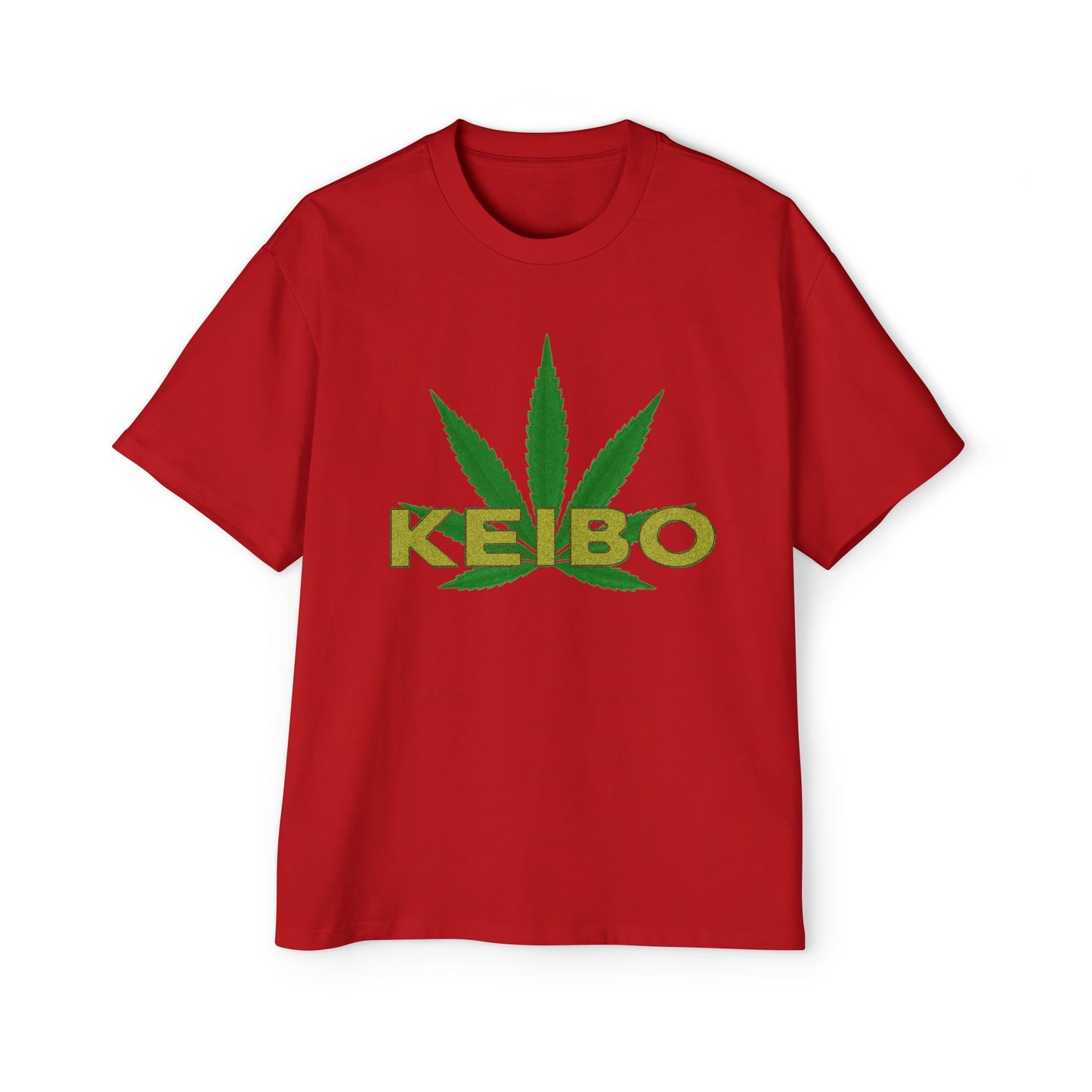 Men's Cannabis Vibe Oversized Tee KEIBO Brand